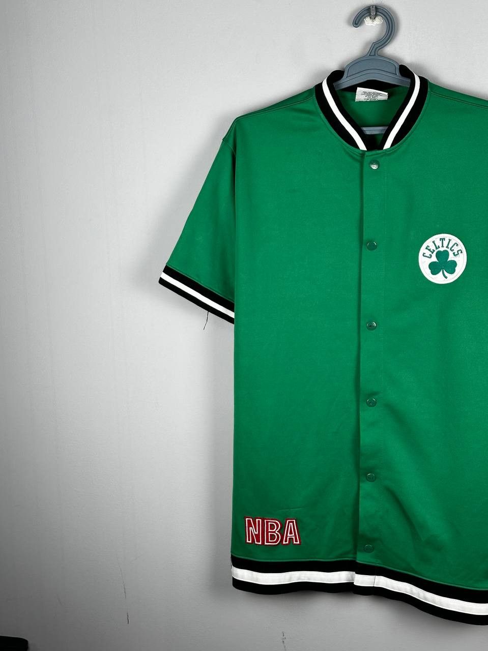 NBA Vintage 90s Celtics Warm Up Jacket NBA Size US XL / EU 56 / 4 - 3 Thumbnail