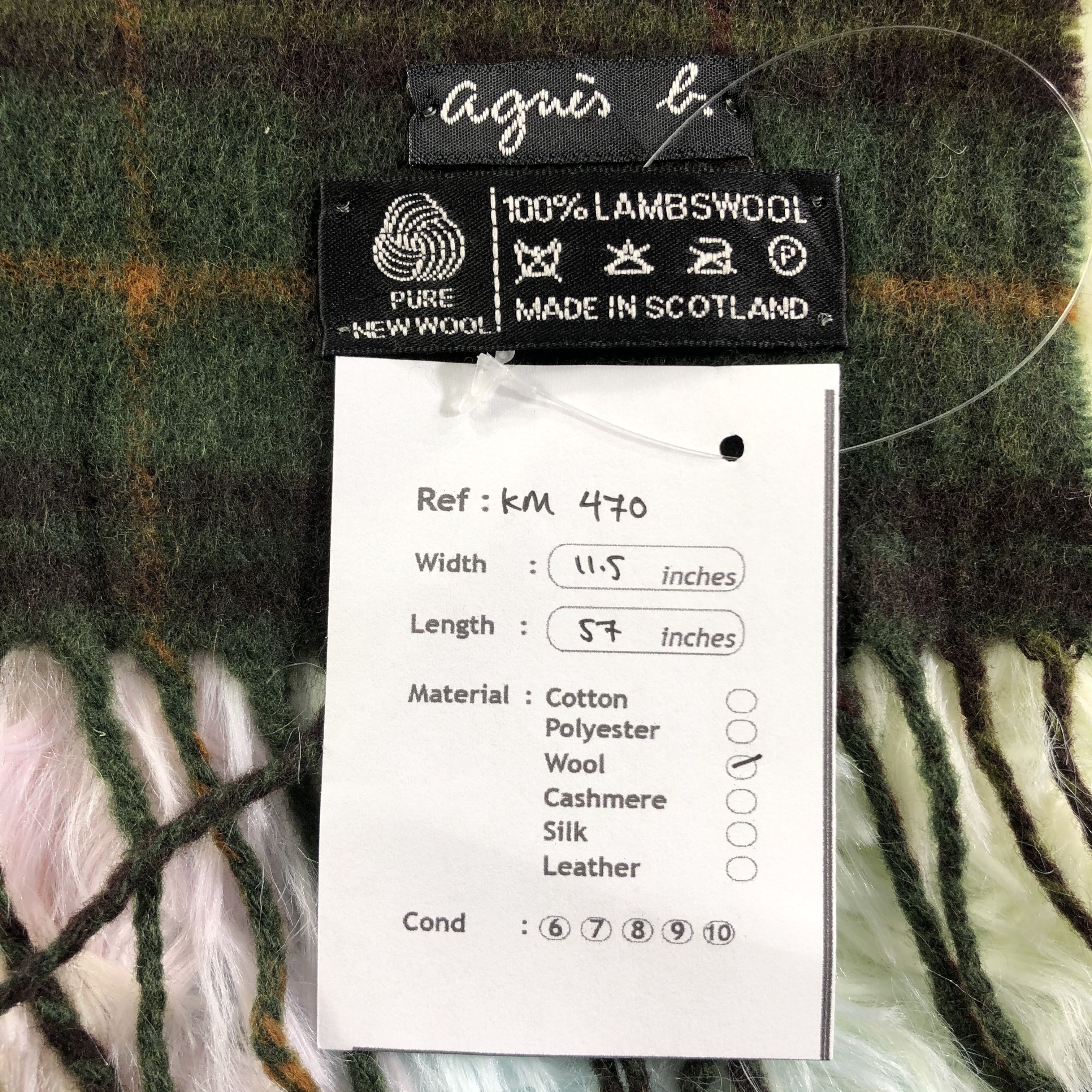 agnes b. Agnes B. Scarf / Muffler / Neckwear - KM470 Size ONE SIZE - 8 Thumbnail