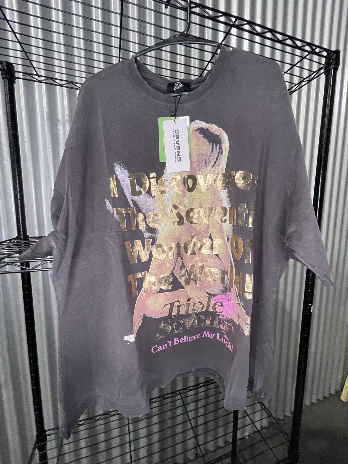 TRIPLE SEVENS Triple Sevens Seventh wonder tee shirt Size XL Size US XL / EU 56 / 4 - 1 Thumbnail