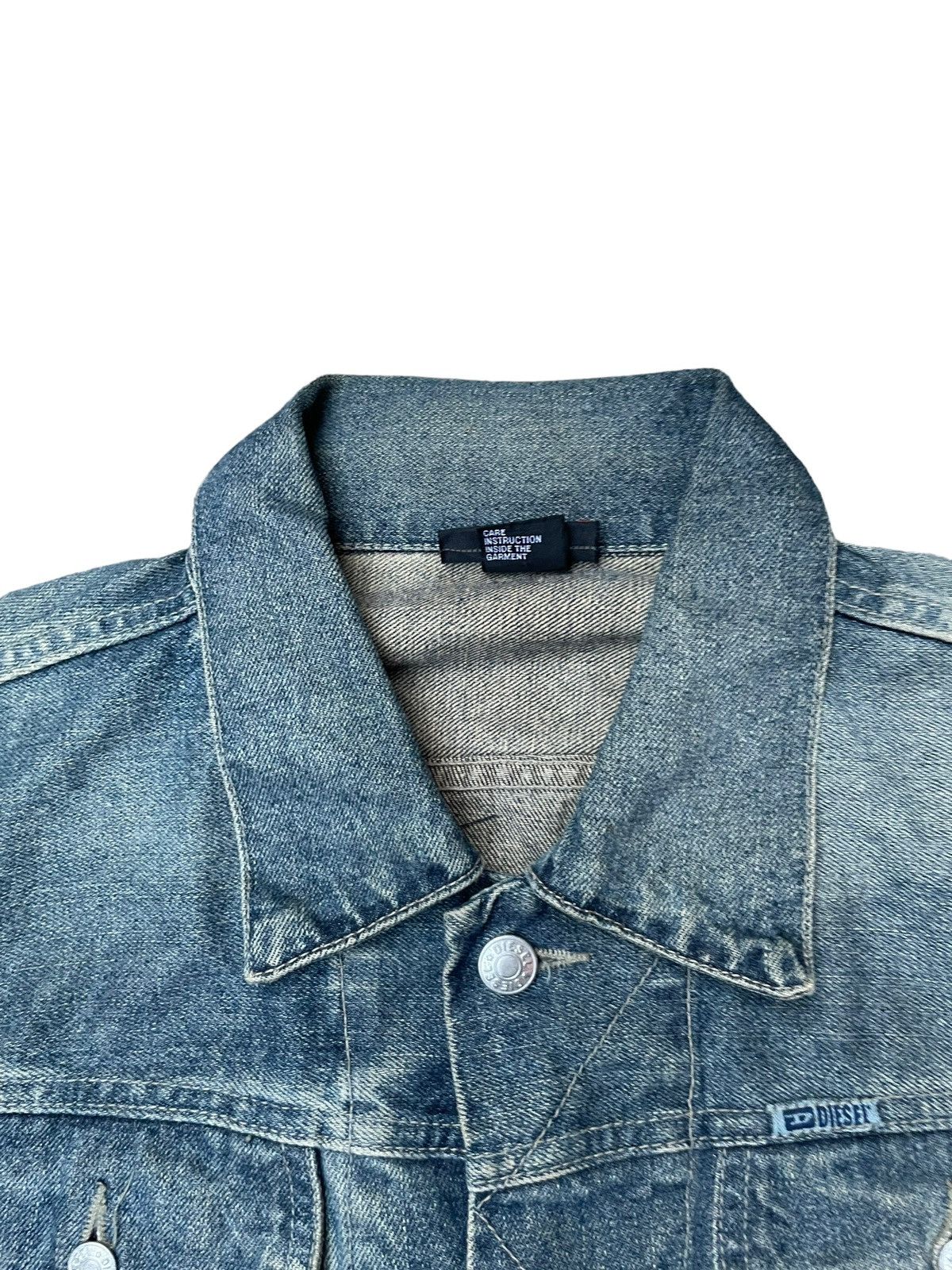 Diesel Vintage Diesel Denim Jacket Size US S / EU 44-46 / 1 - 4 Thumbnail