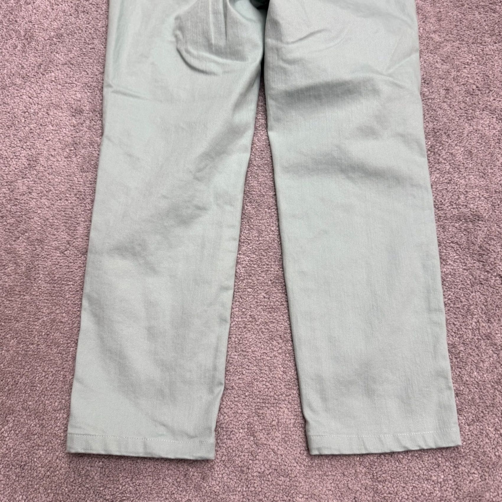 Talbots Talbots Slim Fit Ankle Denim Jeans Womens 6 Mint Green High Rise Stretch 30x25 Color Green 5-Pocket Style Ankle Brand Talbots Womens Size 6 Jeans Size 28" / US 6 / IT 42 - 4 Thumbnail