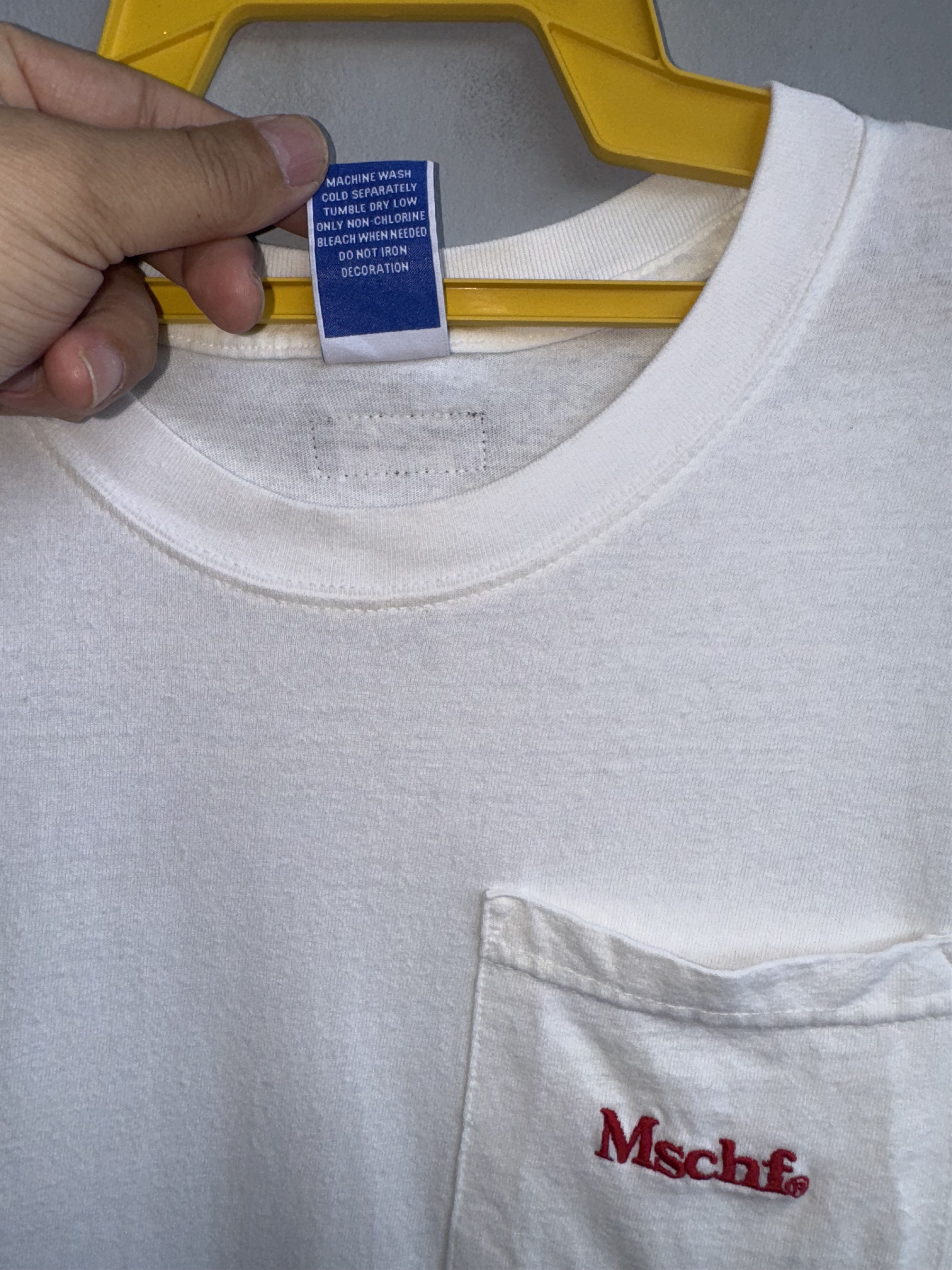 MSCHF MSCHF Single Pocket Shirt Size US L / EU 52-54 / 3 - 4 Thumbnail