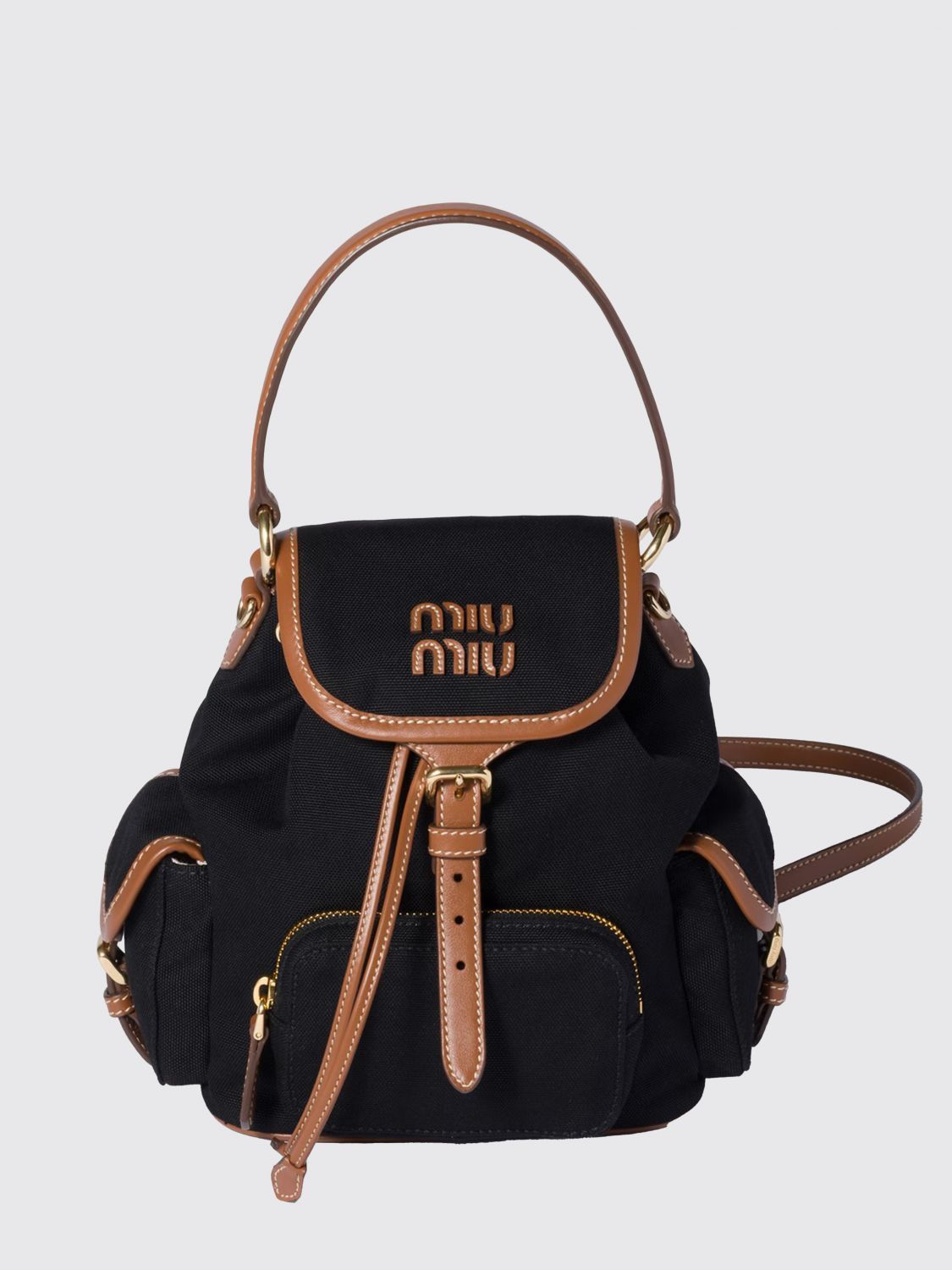 Miu Miu Backpack Woman Black, Women's