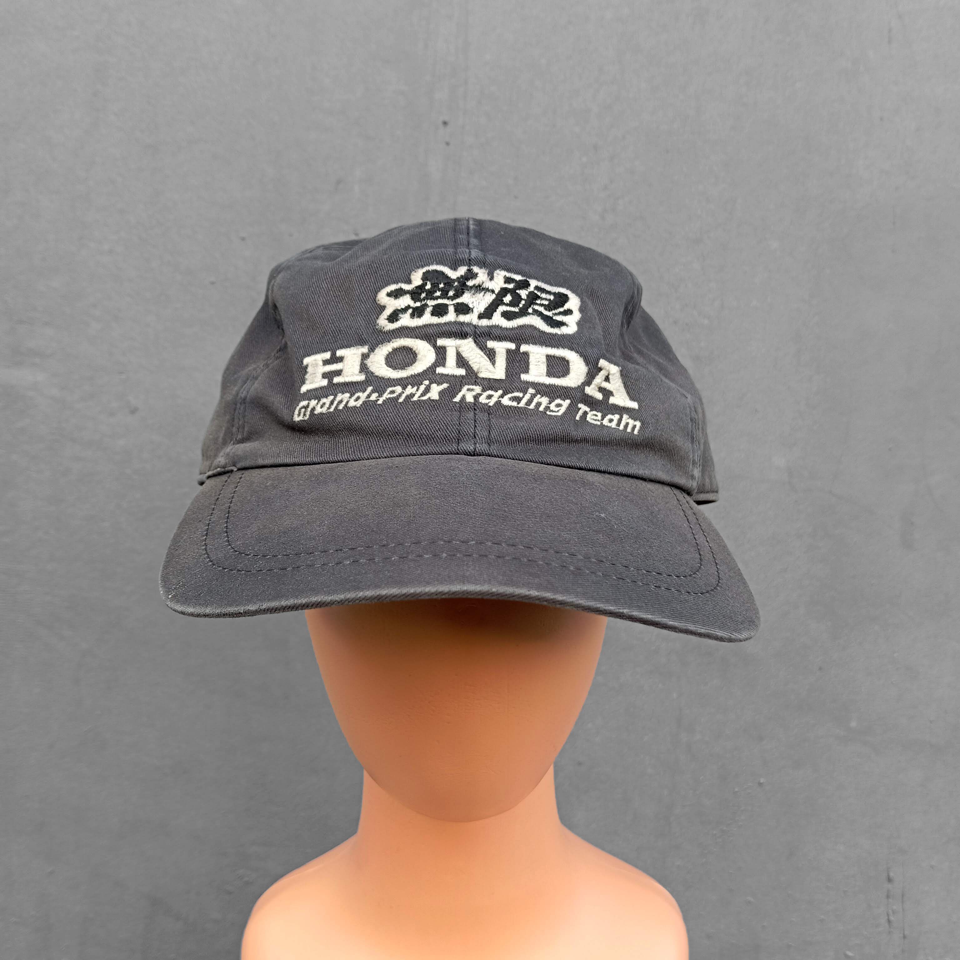 Vintage RARE Honda Mugen Sports 7 panel strapback hat