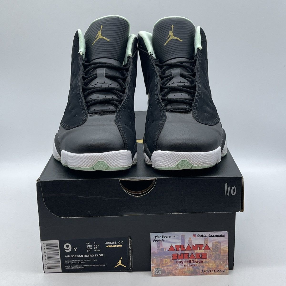 Jordan Brand Air Jordan 13 mint foam Size US 9 / EU 42 - 2 Thumbnail