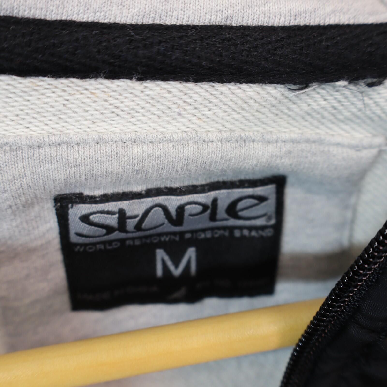 Staple Staple Pigeon Brand Plaid sweatshirt 1/4 zip Hoodie Medium Size US M / EU 48-50 / 2 - 8 Thumbnail