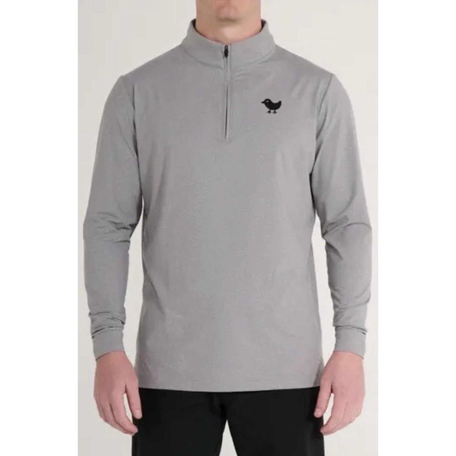 Bad Birdie Bad Birdie Quarter Zip Golf Stretch Pullover Grey Small Size US S / EU 44-46 / 1 - 1 Thumbnail