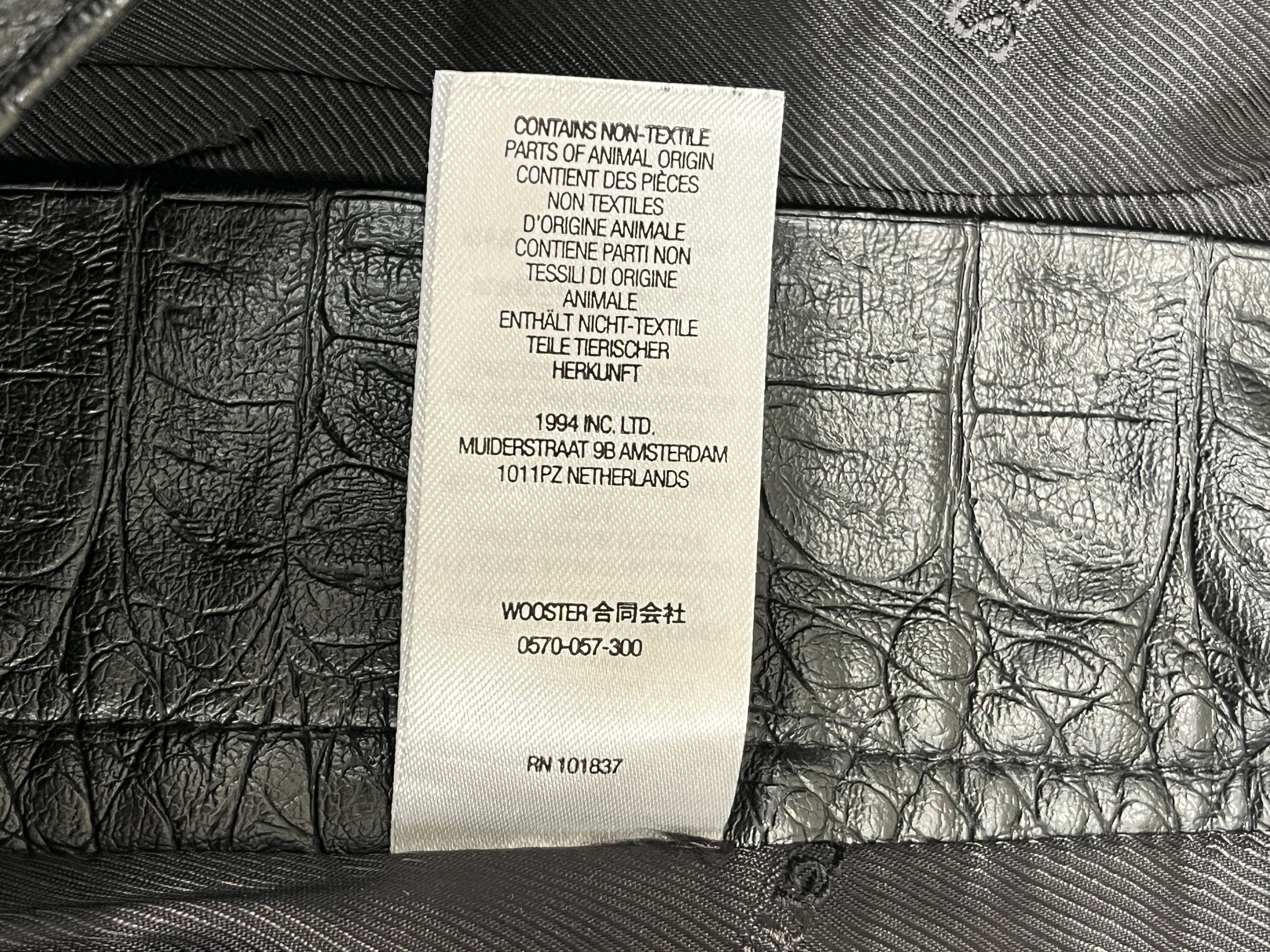 Supreme Supreme Faux Croc Painter Pants Black Size US 32 / EU 48 - 9 Thumbnail