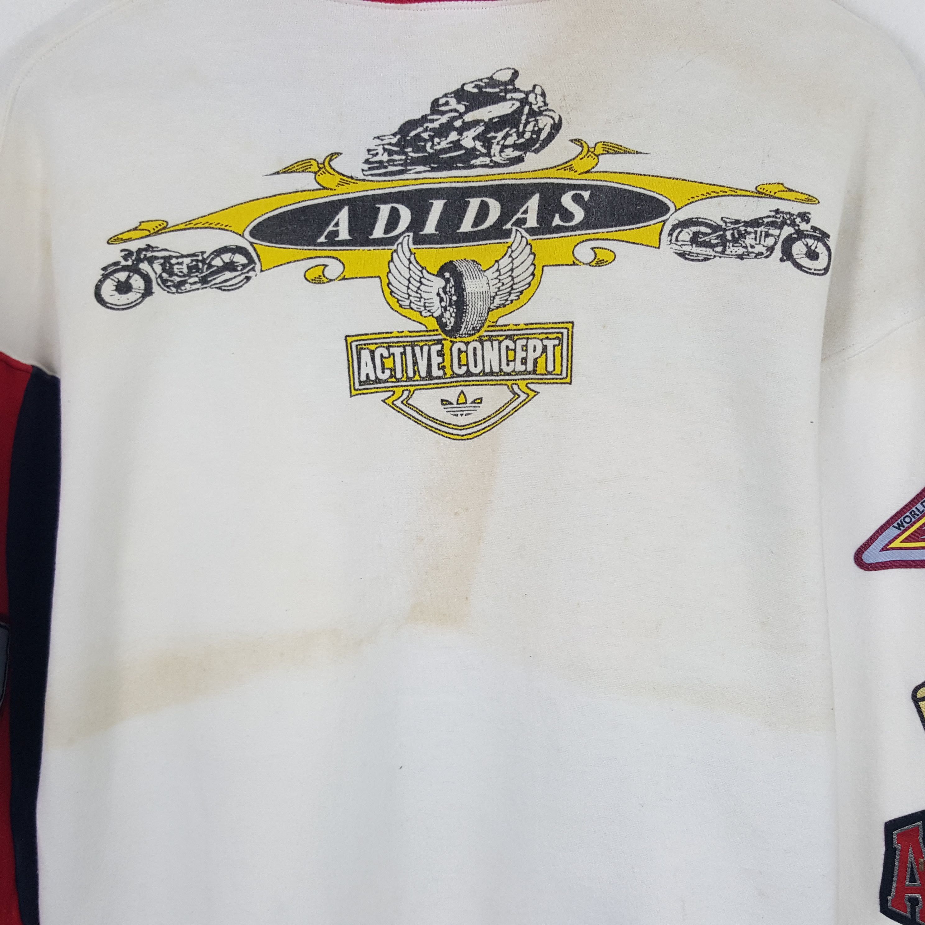 Adidas × Vintage Vintage Adidas Racing Sweatshirt Size US M / EU 48-50 / 2 - 4 Thumbnail