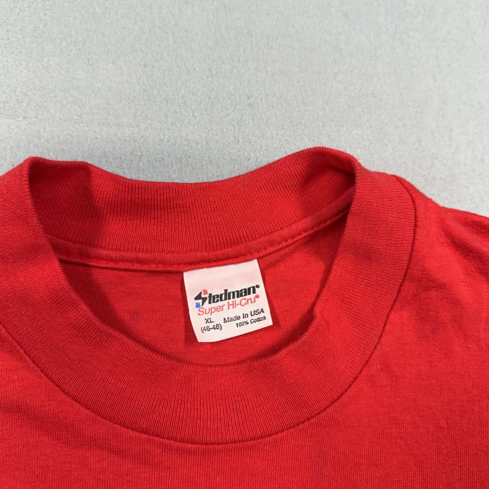 Vintage VINTAGE Hawaii shirt mens XL Red Stedman graphic tee 80s tourist surf beach Mens Size US XL / EU 56 / 4 - 4 Thumbnail