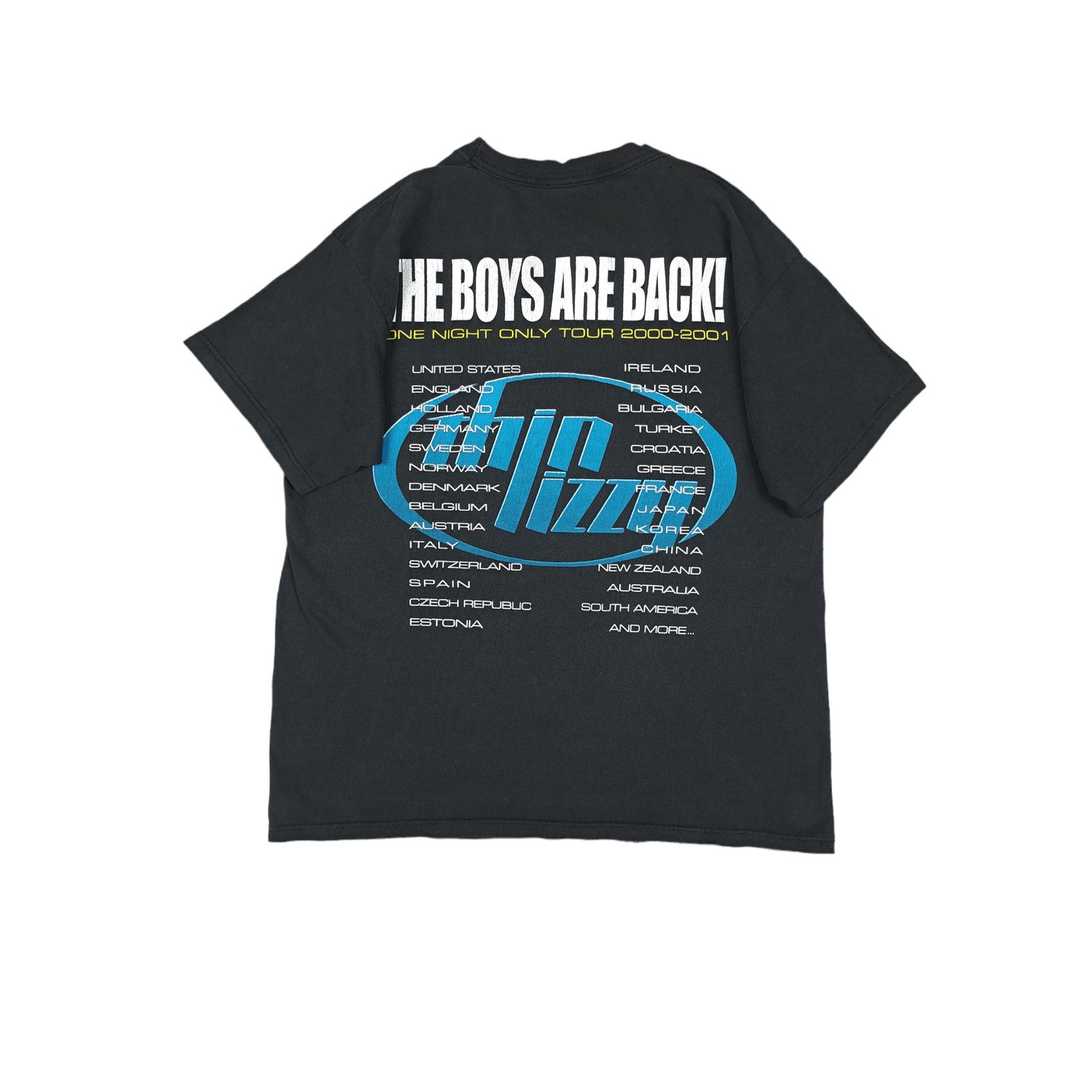 Band Tees × Vintage Vintage Thin Lizzy Boys Are Back Tour Black Rock T-shirt Size US L / EU 52-54 / 3 - 3 Thumbnail
