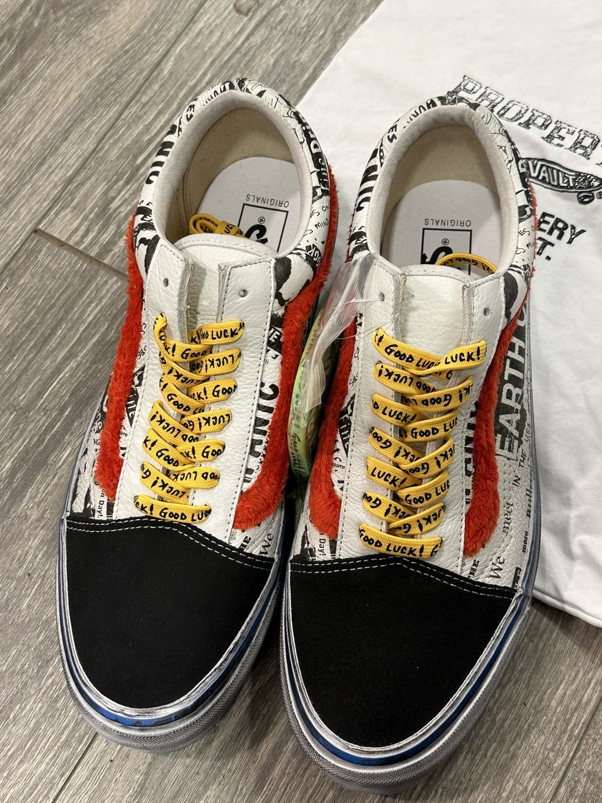 Gallery Dept. × Vans Gallery Dept Vans Old Skool Sz 12 Size US 12 / EU 45 - 2 Thumbnail
