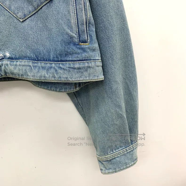 Prada Prada Blue triangle standard cotton lapel zipper long-slee Size XXS / US 00 / IT 34 - 4 Thumbnail