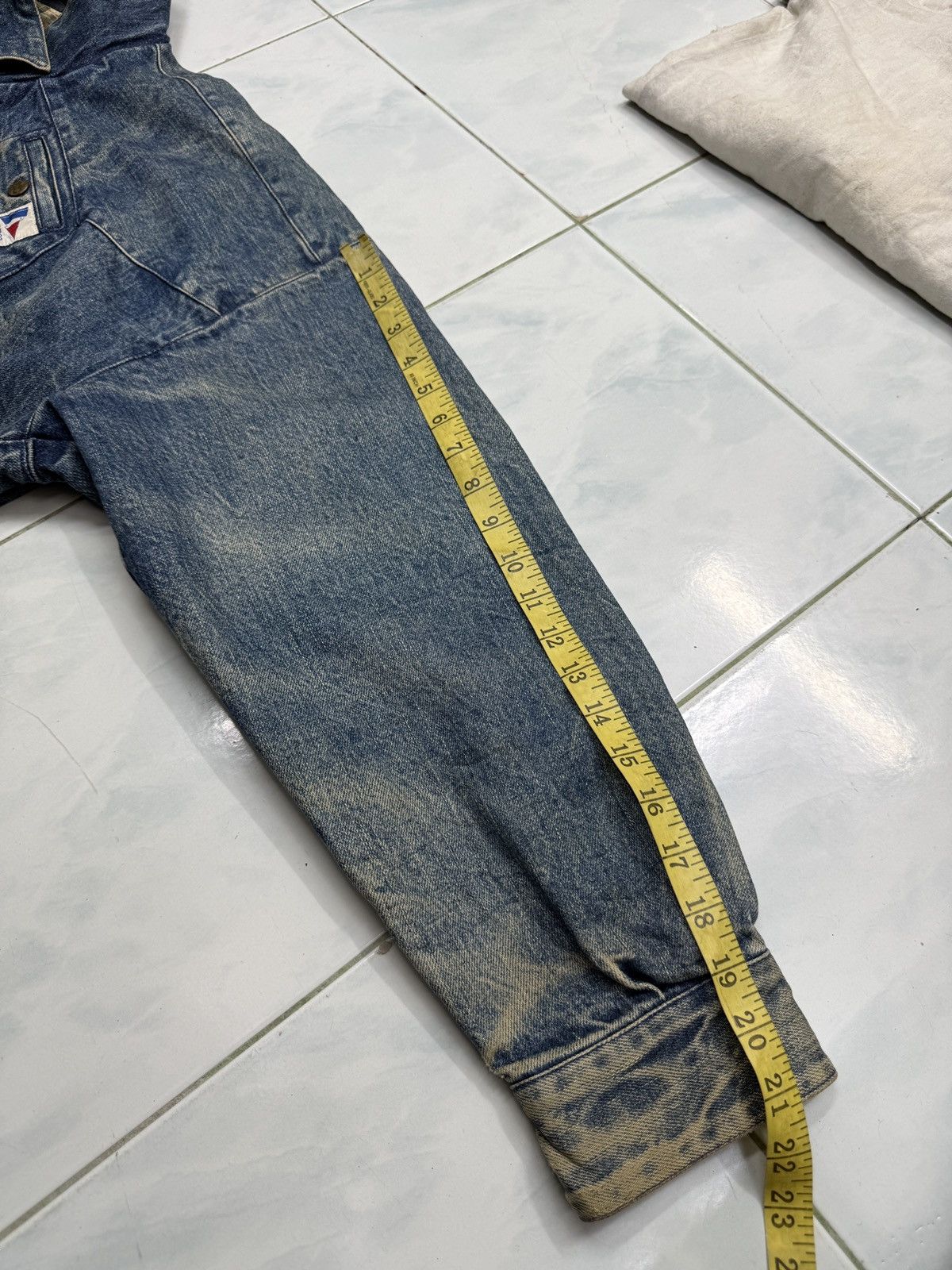 Japanese Brand 🔥🔥💥ARCHIVE PAPAS DENIM JACKET Size US L / EU 52-54 / 3 - 20 Thumbnail
