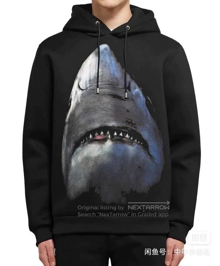 Givenchy Givenchy Classic Shark Hoodie Size US M / EU 48-50 / 2 - 1 Thumbnail