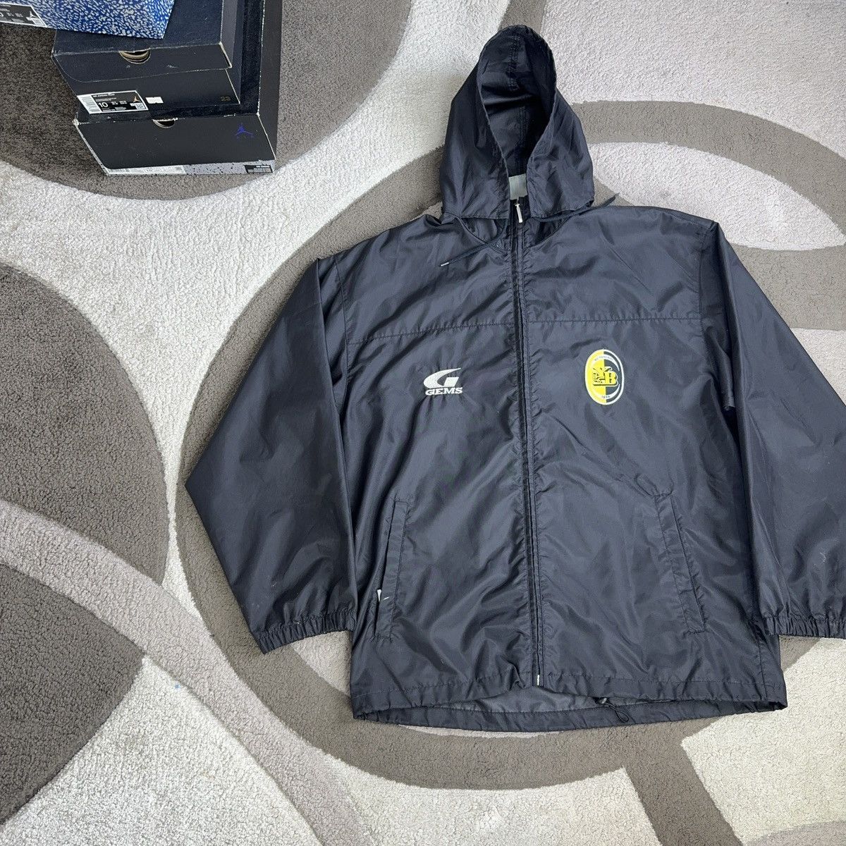 Vintage Vintage Gems BSC Young Boys 2001 Light jacket Nylon Black Size US XL / EU 56 / 4 - 17 Thumbnail