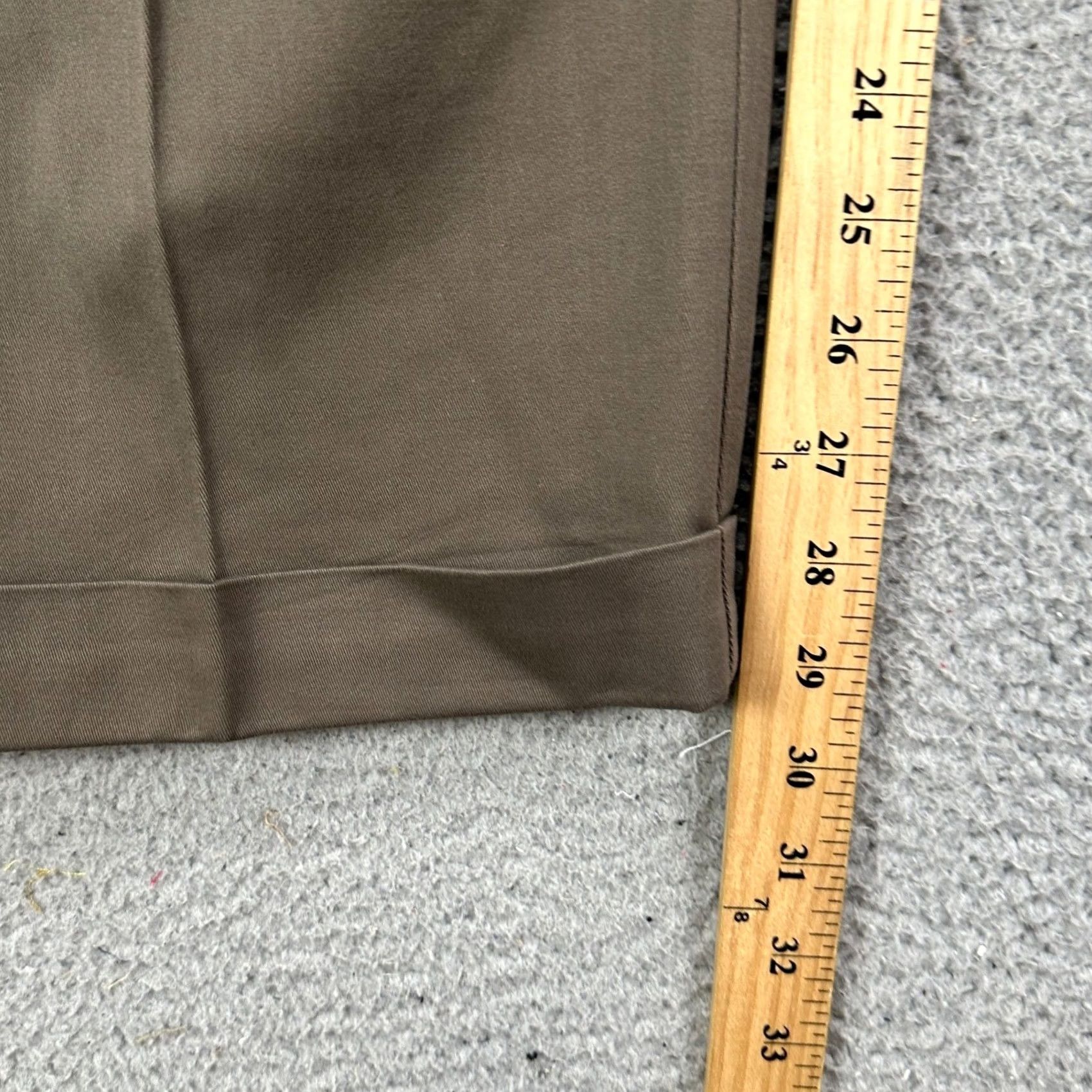Dockers Dockers The Best Pressed Mens Khaki Pleated Pants Pants 40x29 Brown Chino Stretch NEW Size US 40 / EU 56 - 7 Thumbnail