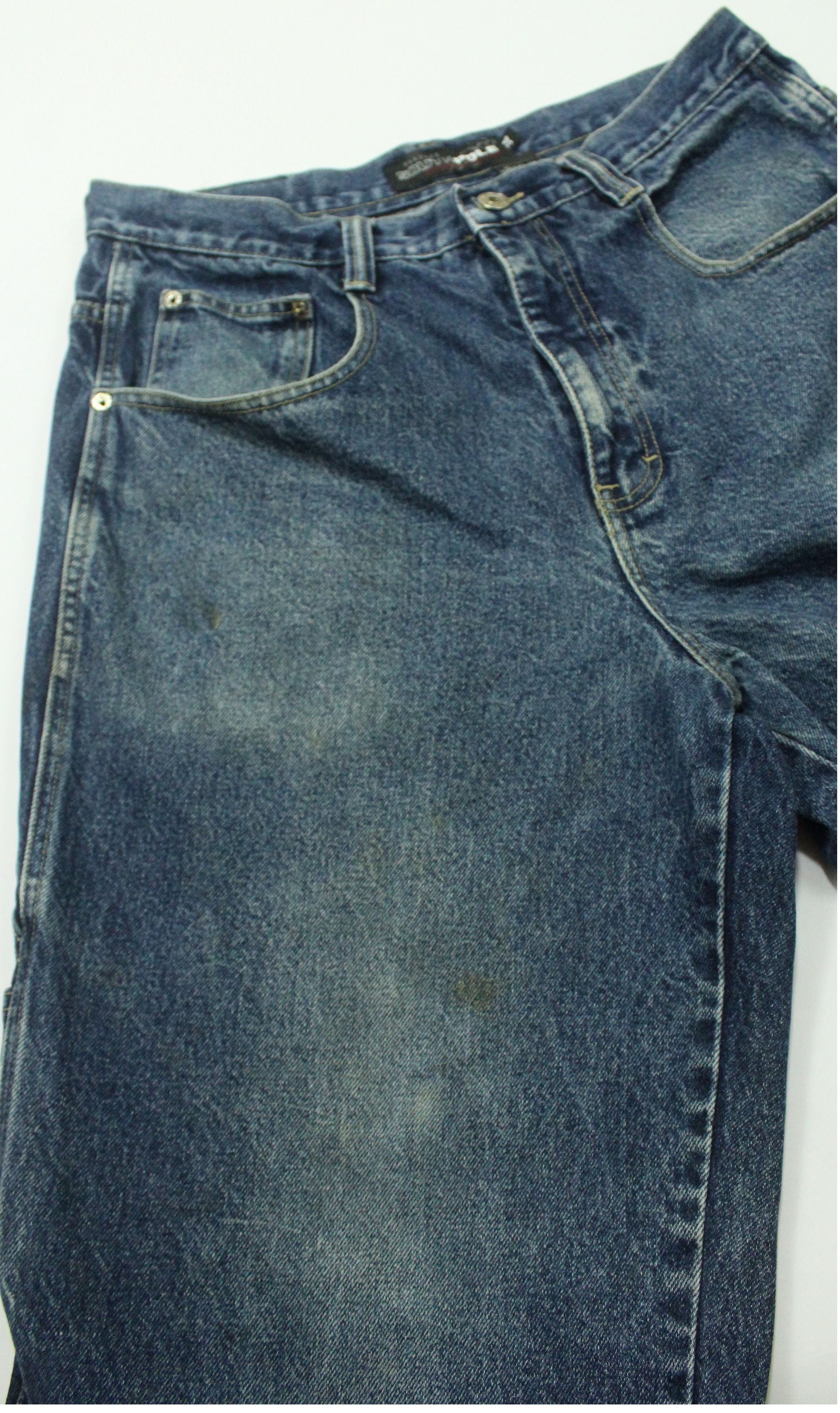 Southpole SOUTHPOLE Denim Vintage Embroidered Logo JNCO Carhartt Size US 34 / EU 50 - 15 Thumbnail