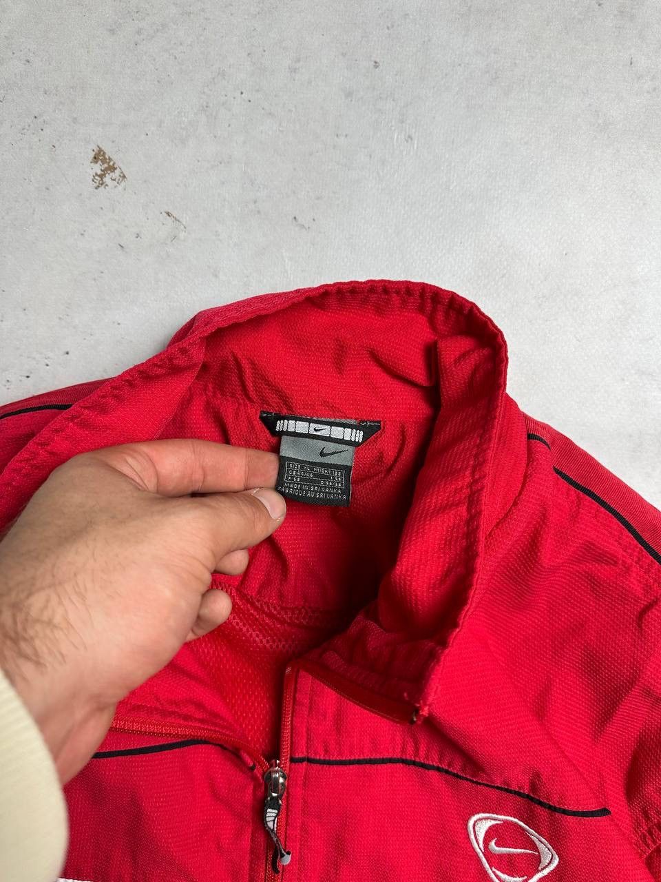 Nike Vintage Nike Swoosh Boxy Nylon Olympic Jacket Y2K XL Size US XL / EU 56 / 4 - 5 Thumbnail