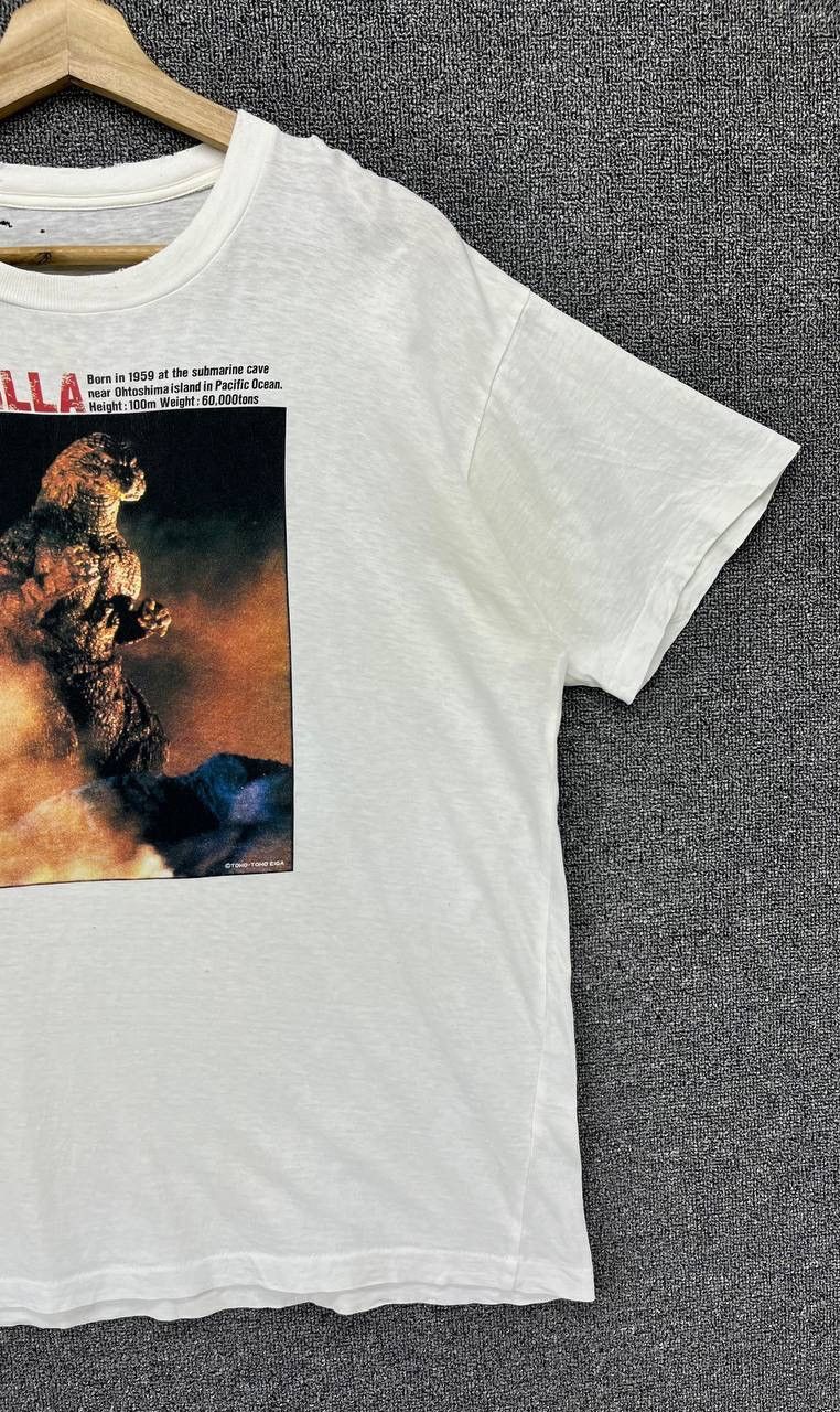 Japanese Brand × Vintage Vintage 90s Godzilla Movie T Shirt Size US L / EU 52-54 / 3 - 4 Thumbnail
