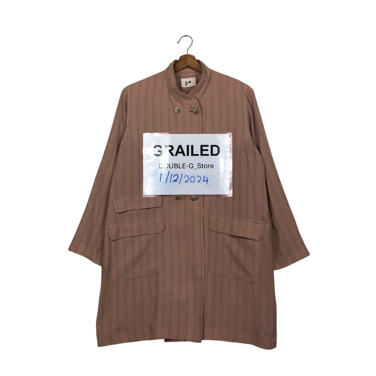 Designer × Japanese Brand 📌Vintage Long Jacket Gio Double Layer Issey Miyake Size US M / EU 48-50 / 2 - 1 Thumbnail