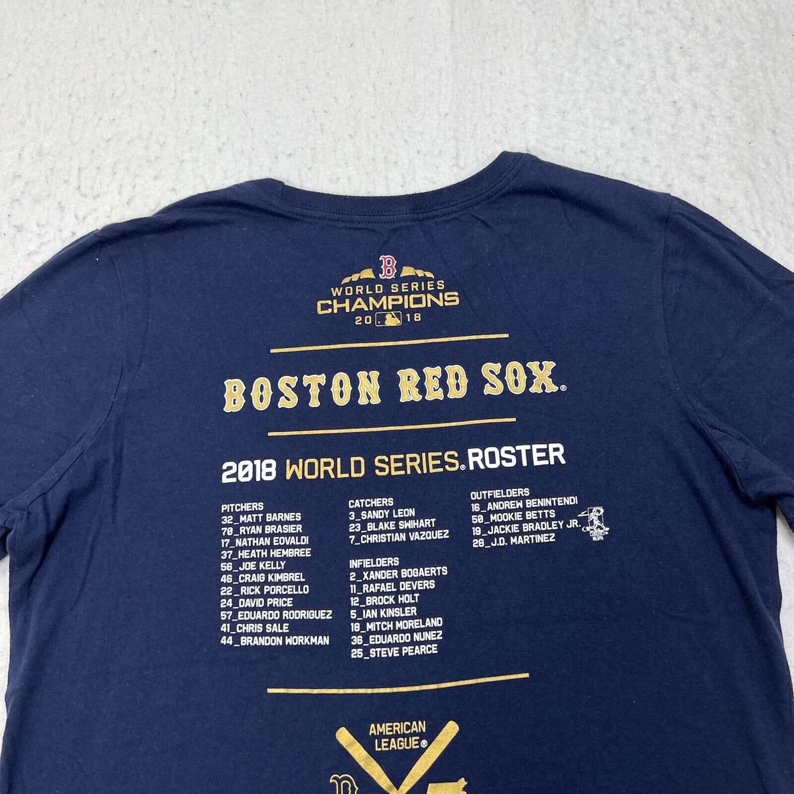 Nike Nike Boston Red Sox Athletic Cut World Series Graphic Tee Size M / US 6-8 / IT 42-44 - 10 Thumbnail