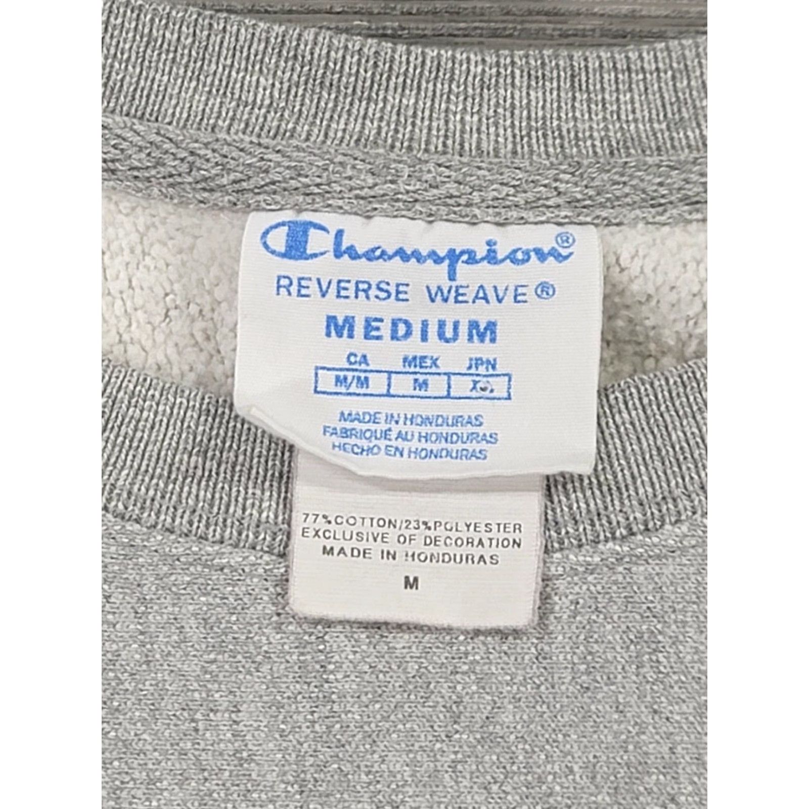 Champion VINTAGE Champion Reverse Weave Sweatshirt Gray Logo Crew Neck Women M Medium Casual Pullover Athletic Activewear Eveningwear Women’s? Size M / US 6-8 / IT 42-44 - 7 Thumbnail