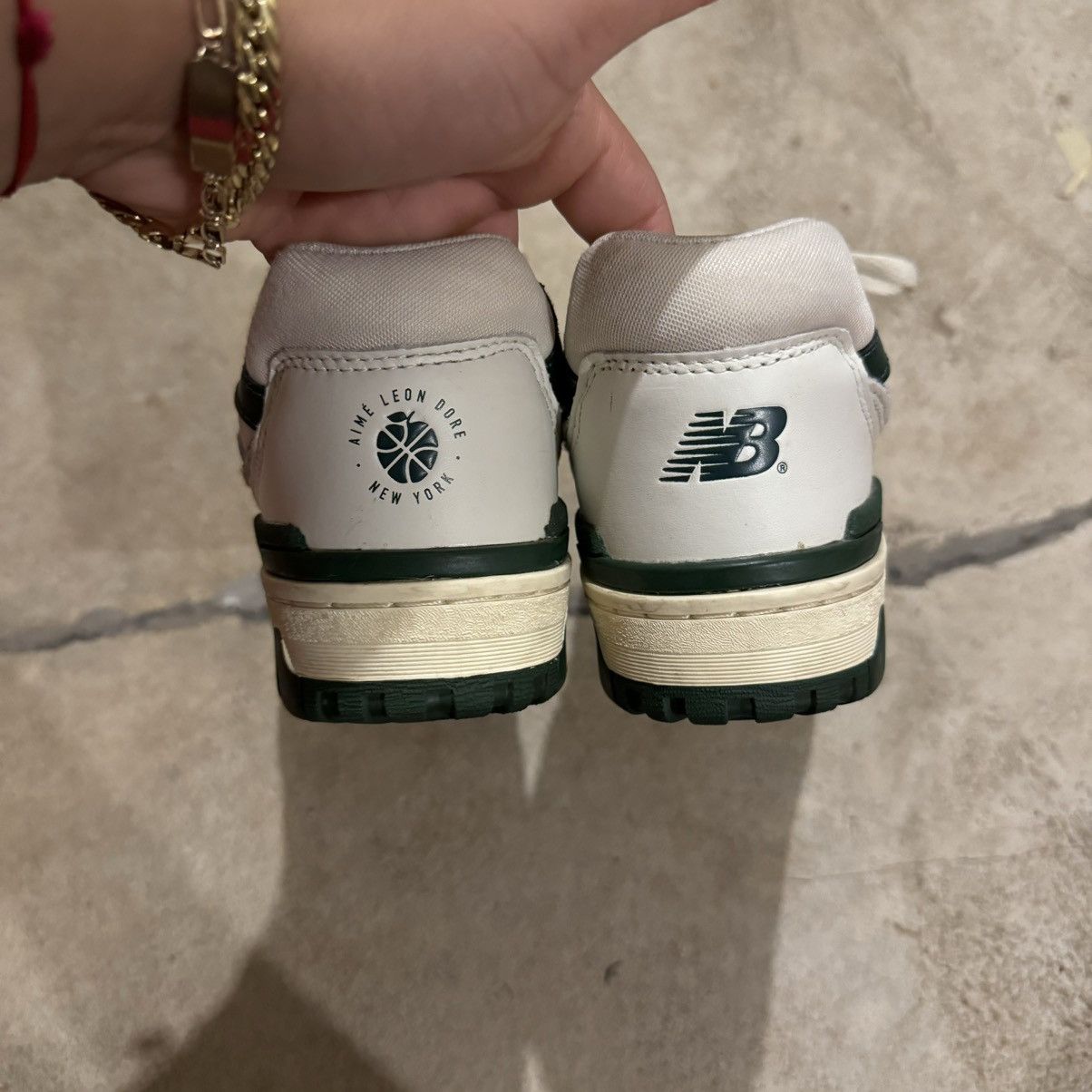 Aime Leon Dore × New Balance Alme Leon Dore x New Balance 550 Evergreen Sz 8 Size US 8 / EU 41 - 4 Thumbnail