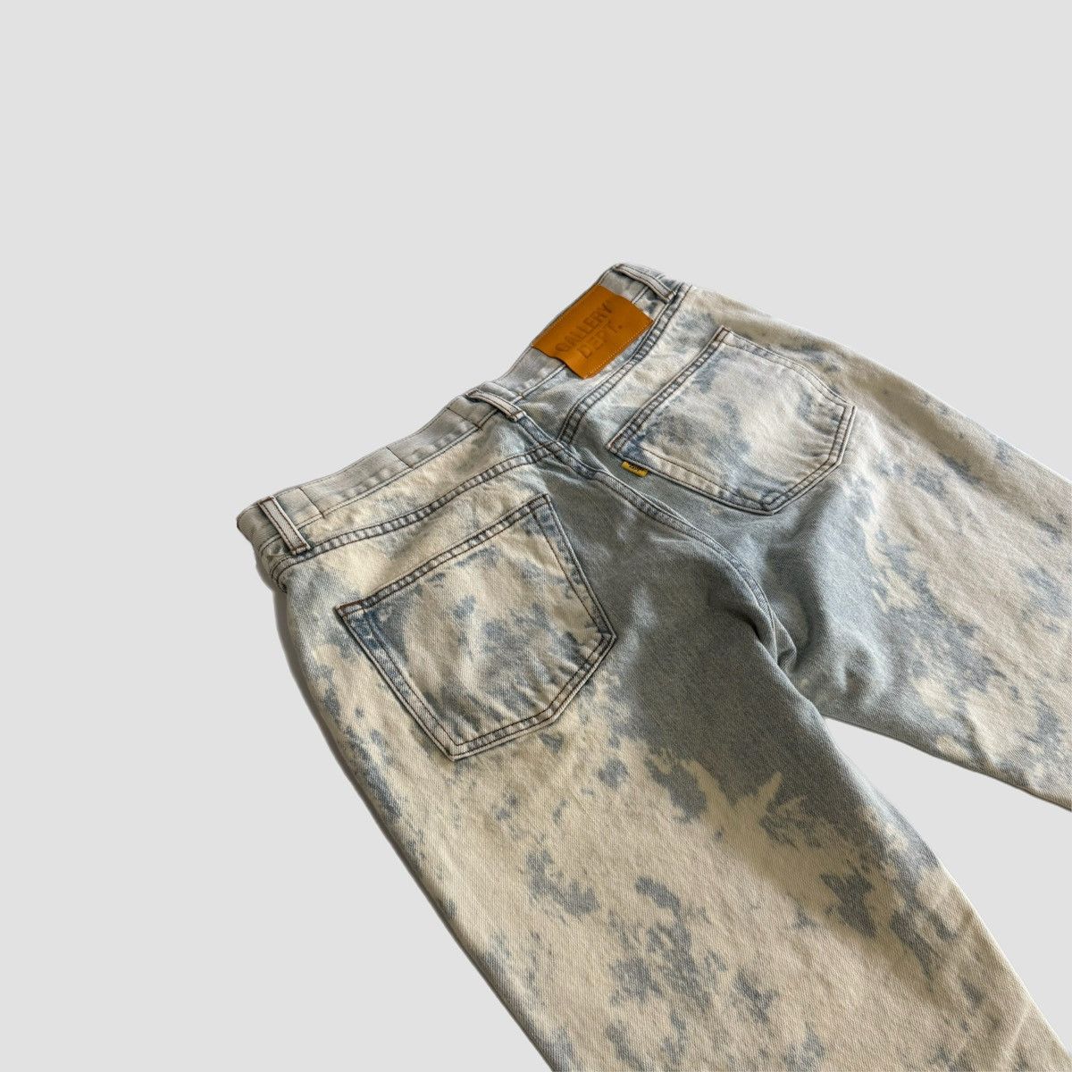 Gallery Dept. Gallery Dept Bleached Straight Leg Jeans Size US 32 / EU 48 - 9 Thumbnail