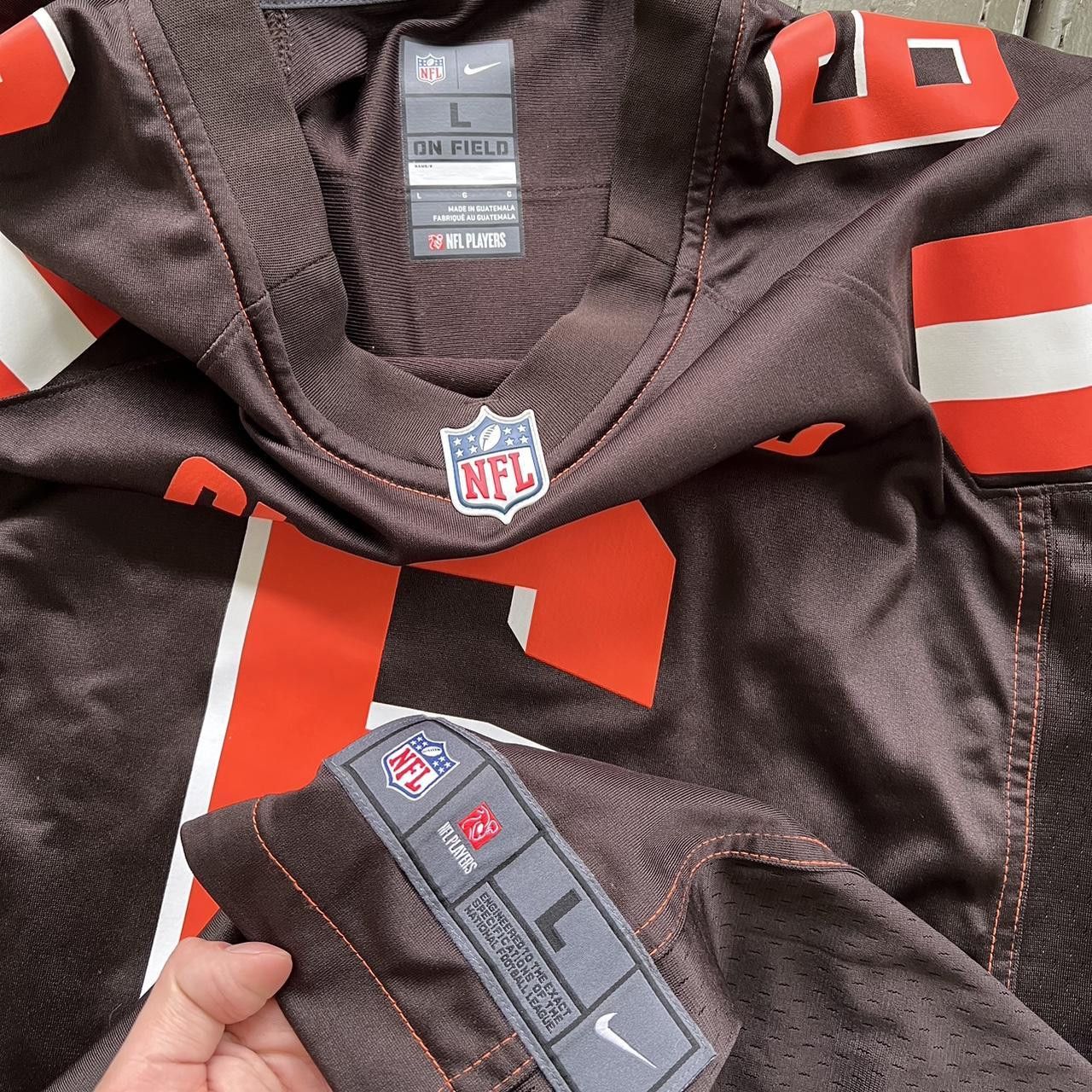 NFL × Nike Nike Cleveland Browns Jersey Baker Mayfield Size US L / EU 52-54 / 3 - 6 Thumbnail