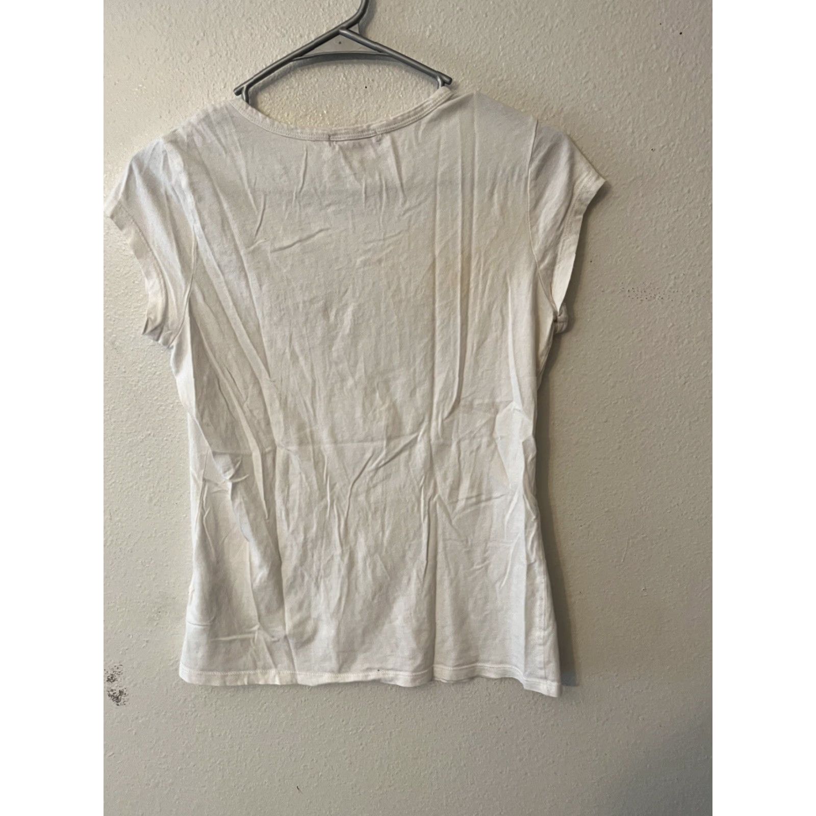 Guess GUESS Logo Graphic Logo T-Shirt women’s White Medium crew Neck Size M Size M / US 6-8 / IT 42-44 - 2 Thumbnail