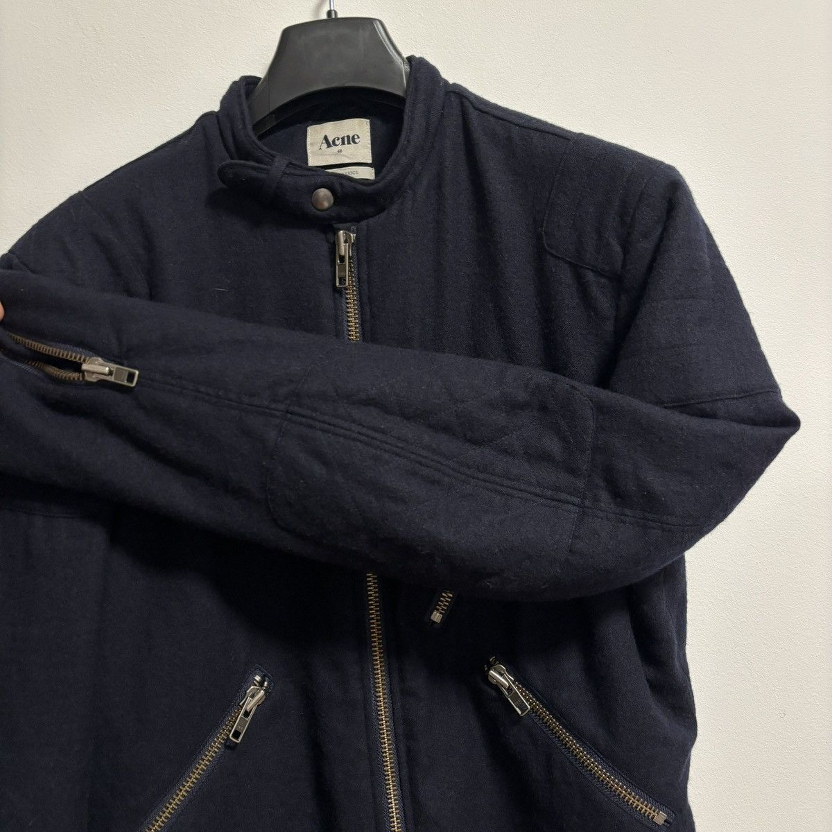 Acne Studios Acne Studios AW10 Wool Biker jacket Size US M / EU 48-50 / 2 - 3 Thumbnail