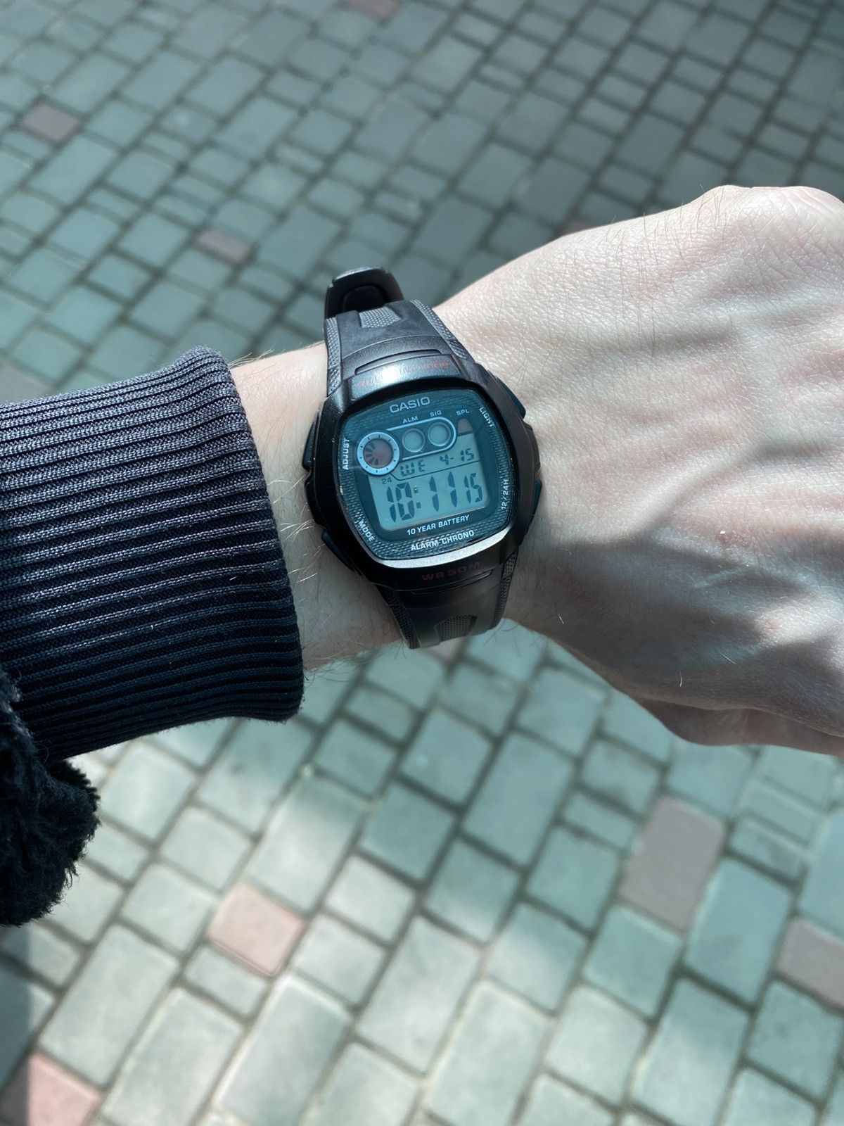 Casio Casio W-210 vintage digital sport watch 10 year battery y2k Size ONE SIZE - 6 Thumbnail