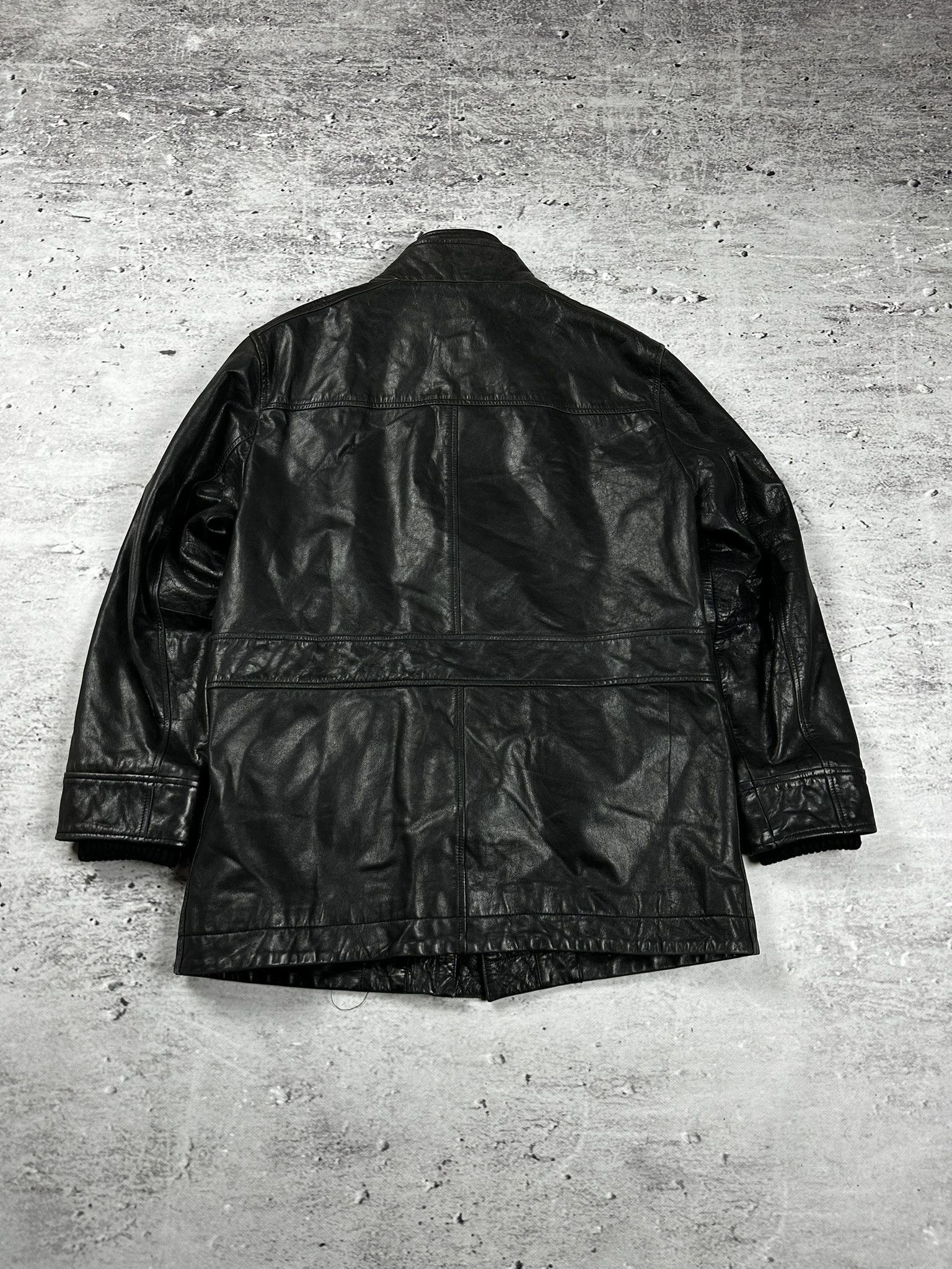 Vintage Rocha J Rocha leather avant garde jacket Size US L / EU 52-54 / 3 - 8 Thumbnail