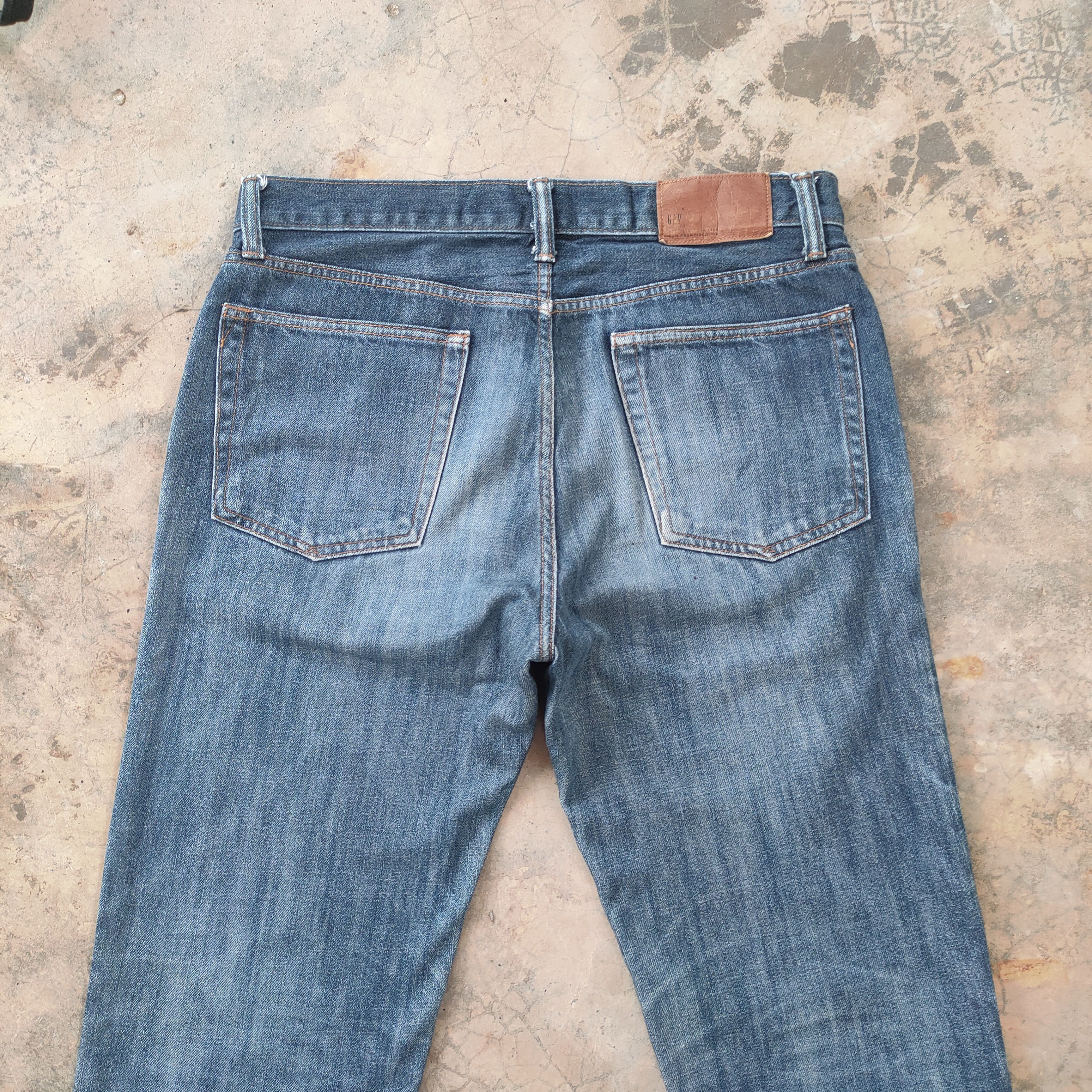 Japanese Brand W34 VINTAGE JAPANESE FADED DISTRESSED RIPPED JEAN PANTS Size US 34 / EU 50 - 9 Thumbnail