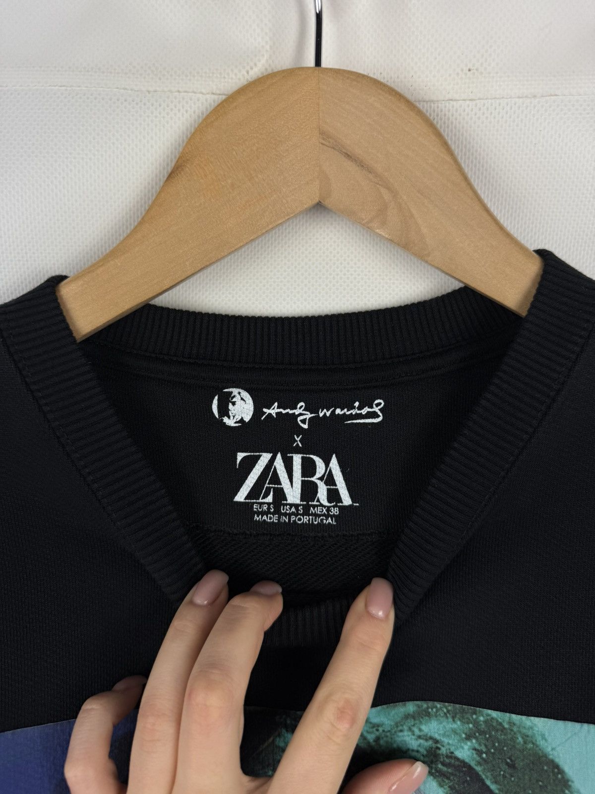 Andy Warhol × Zara Andy Warhol Zara Graphic Print Crewneck Sweatshirt Pullover Size US S / EU 44-46 / 1 - 10 Thumbnail