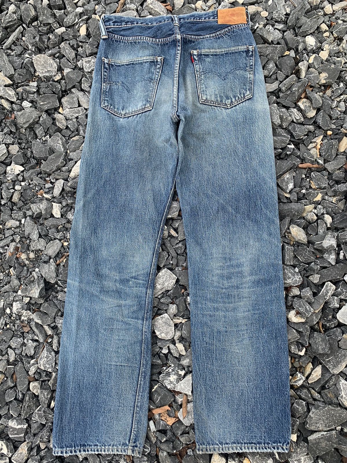 Japanese Brand × Warehouse & Co. VINTAGE WAREHOUSE SELVEDGE JAPANESE DISTRESSED DENIM Size US 29 - 3 Thumbnail