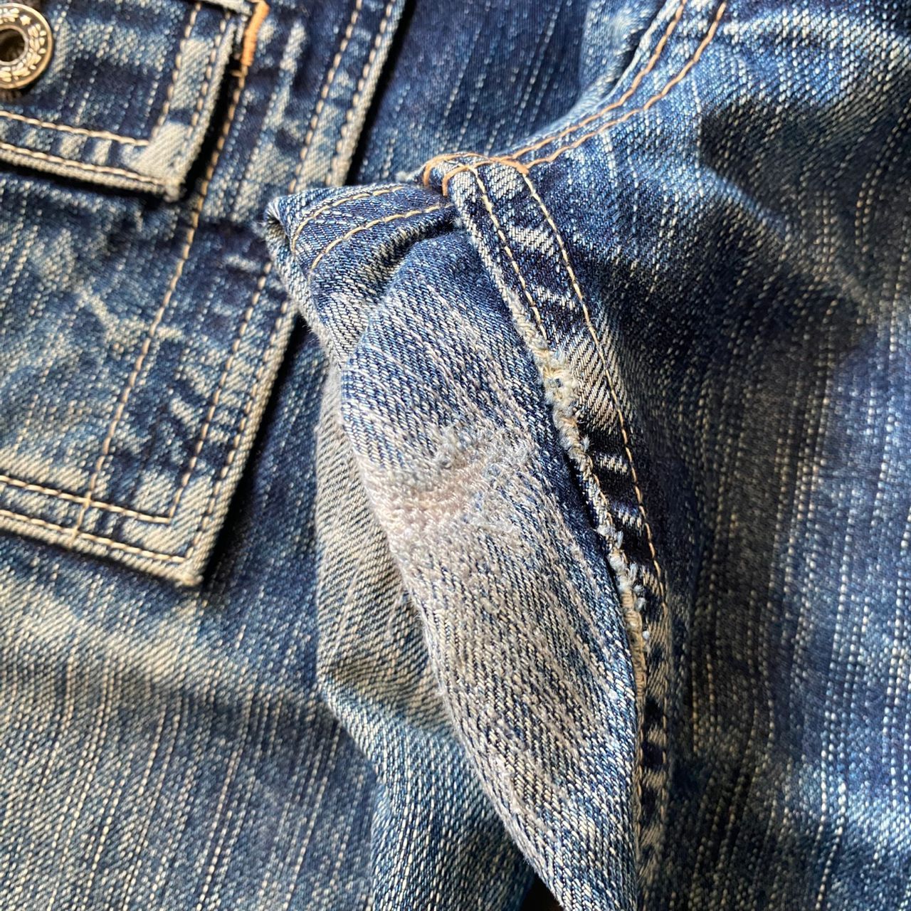 Johnbull Vintage Johnbull Bushpant Japanese Brand Distressed Denim Size US 31 - 12 Thumbnail