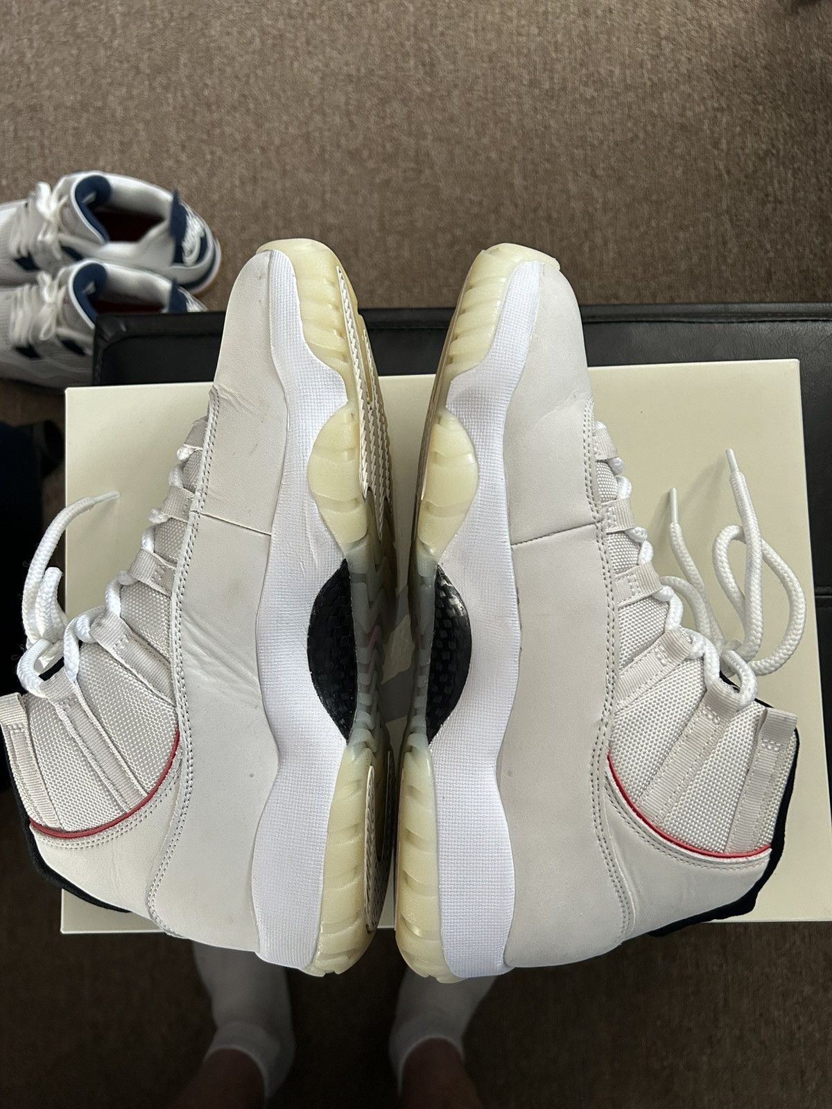 Jordan Brand × Nike Jordan 11 platinum tint Size US 9.5 / EU 42-43 - 3 Thumbnail