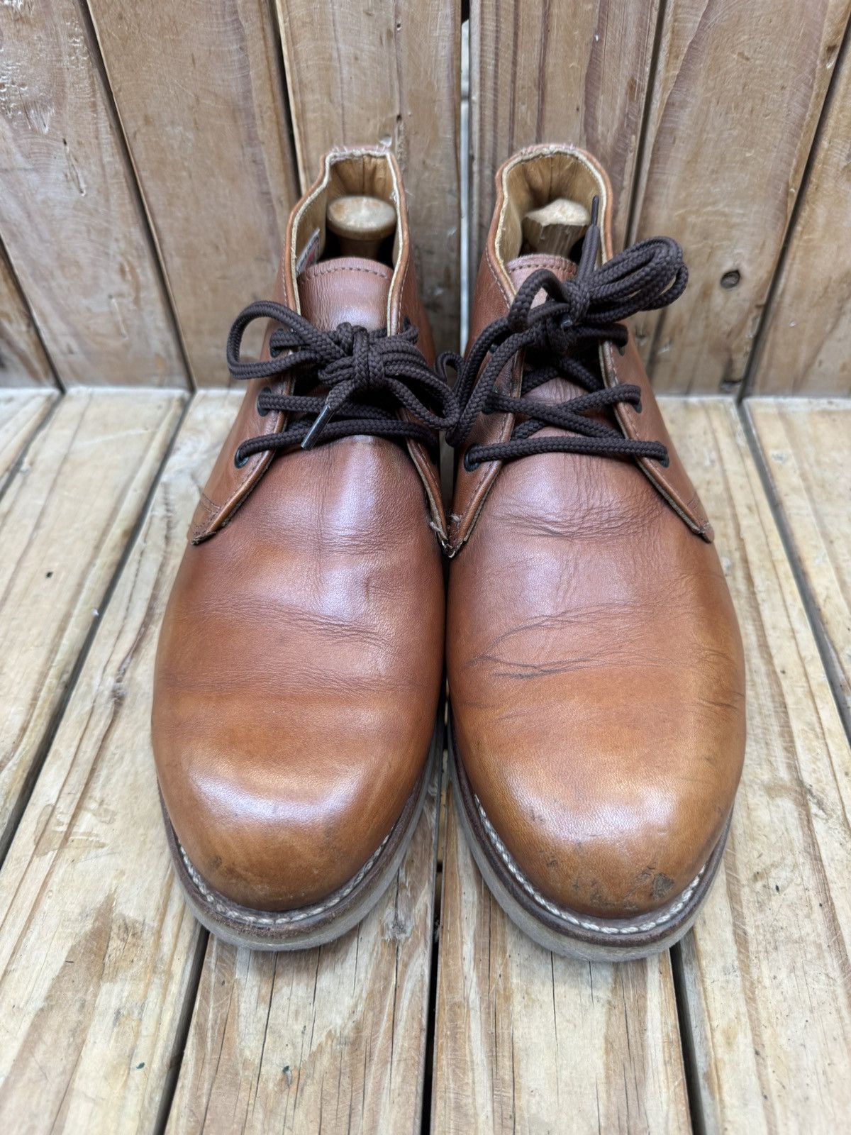 Red Wing Red wing 595 brown Men’s Chukka leather boots US 9 E2 UK 8 Size US 9 / EU 42 - 8 Thumbnail