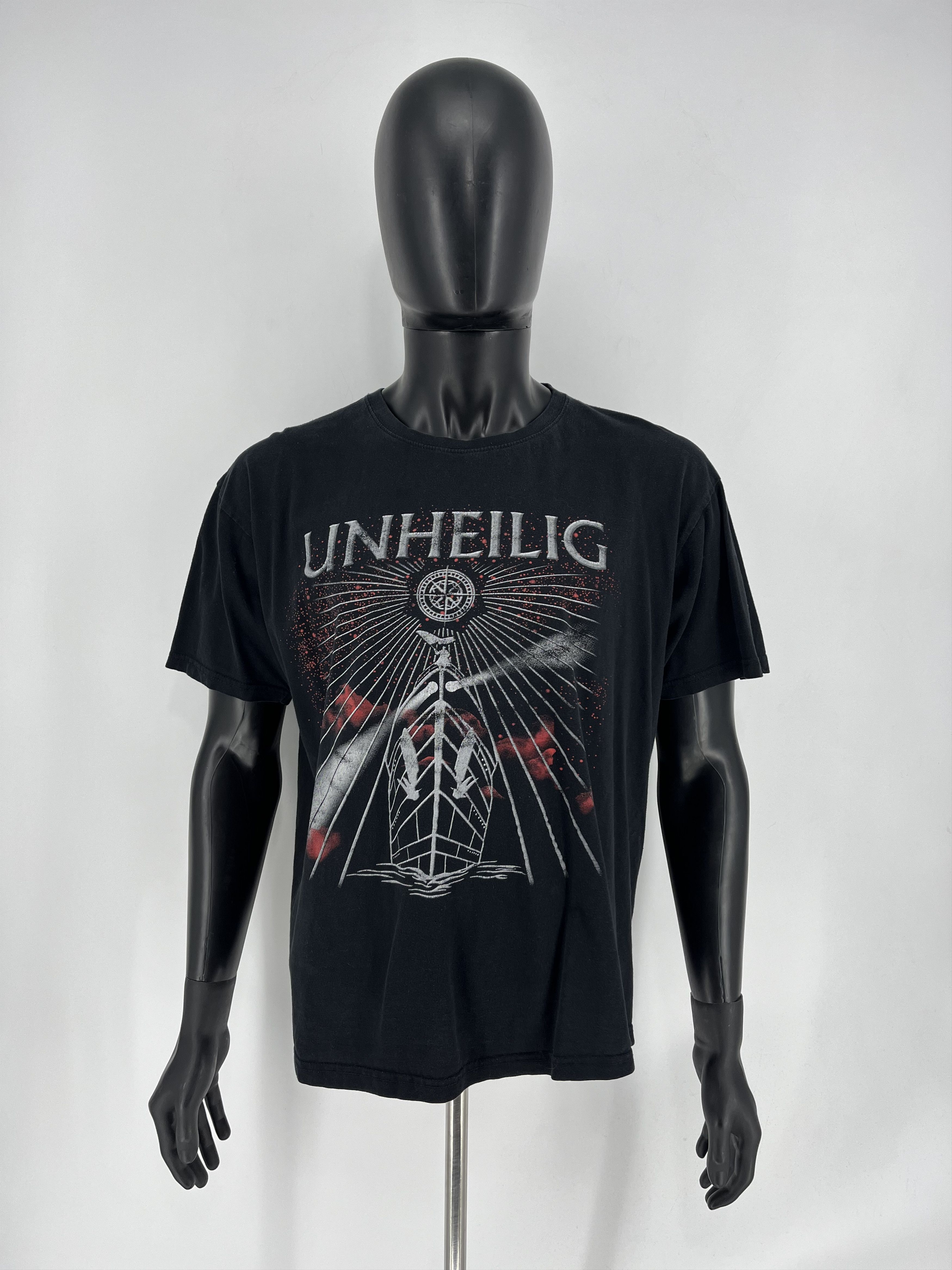 Band Tees × Vintage Unheilig rock band tees T-shirt vintage black size XL Size US XL / EU 56 / 4 - 2 Thumbnail