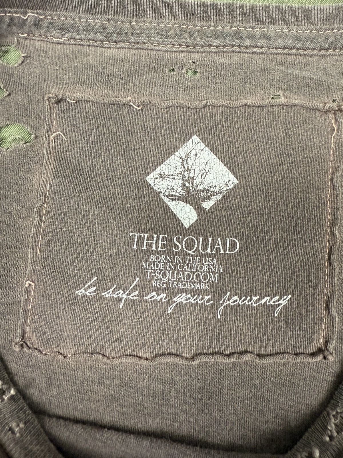 The Squad Distressed Brown Tee Size US L / EU 52-54 / 3 - 5 Thumbnail