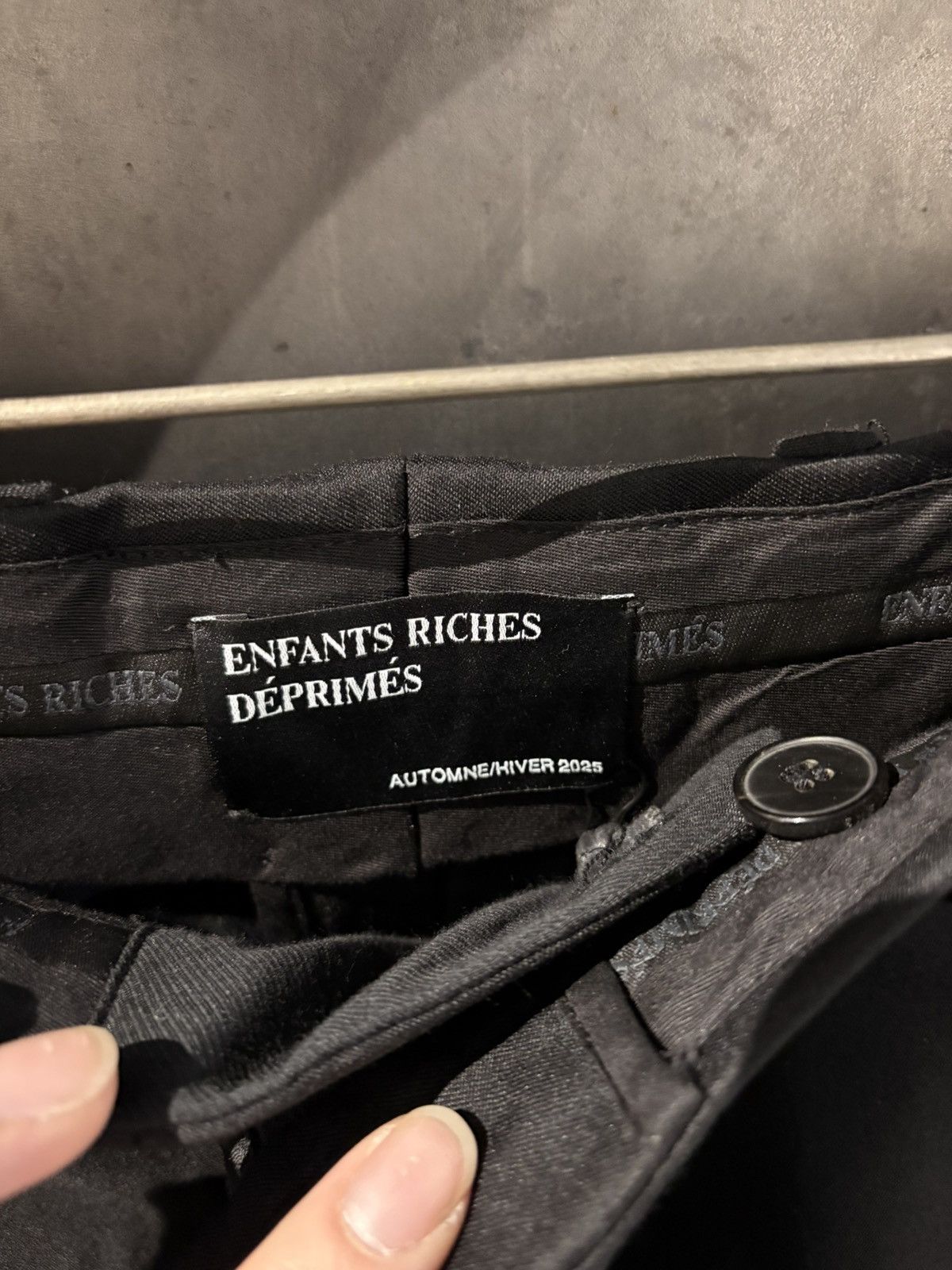 Enfants Riches Deprimes ENFANTS RICHES DEPRIMES SKINNY LIEUTENANT TROUSERS Size 48R - 6 Thumbnail