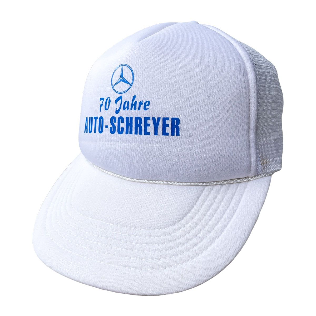 Vintage 90's Mercedes Benz “70 Jahre Auto-Schreyer” Hat
