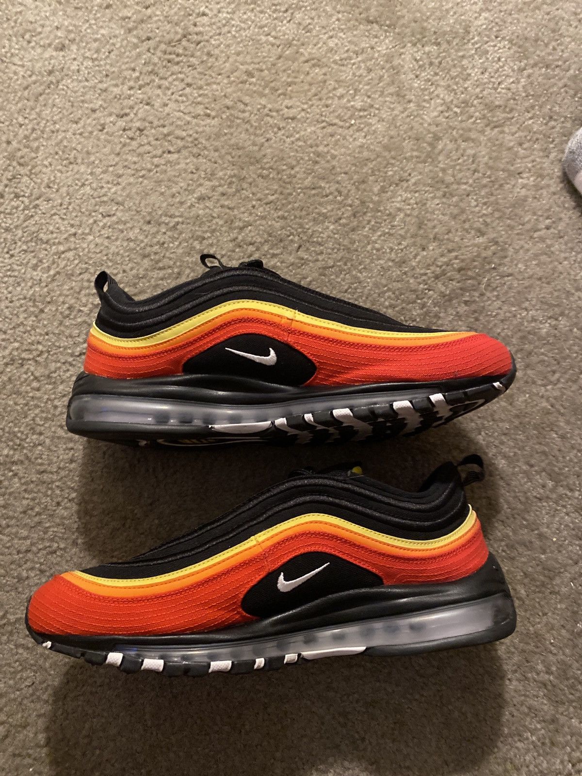 Nike Air Max 97 Hanshin Tigers Size US 11.5 / EU 44-45 - 3 Thumbnail