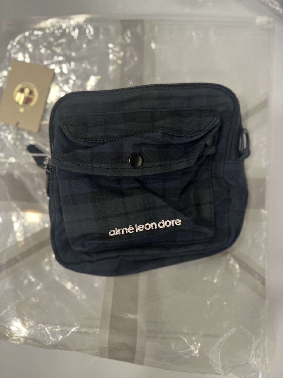 Aime Leon Dore × New Balance Aime Leon Dore New Balance Crossbody Bag Black Size ONE SIZE - 2 Thumbnail