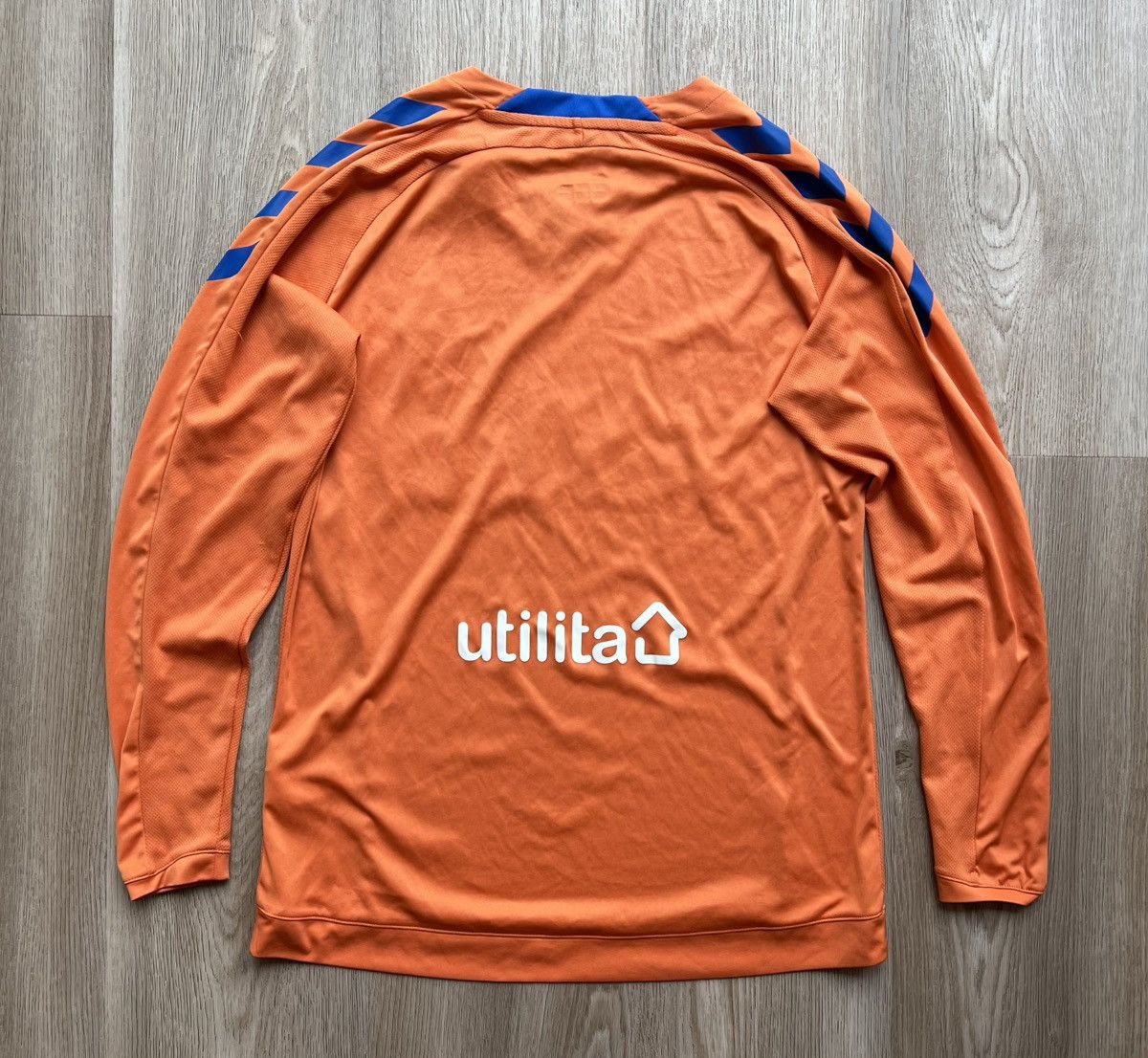 Hummel × Vintage Hummel Glasgow Rangers Football Soccer Jersey Long Sleeve Size US XS / EU 42 / 0 - 7 Thumbnail