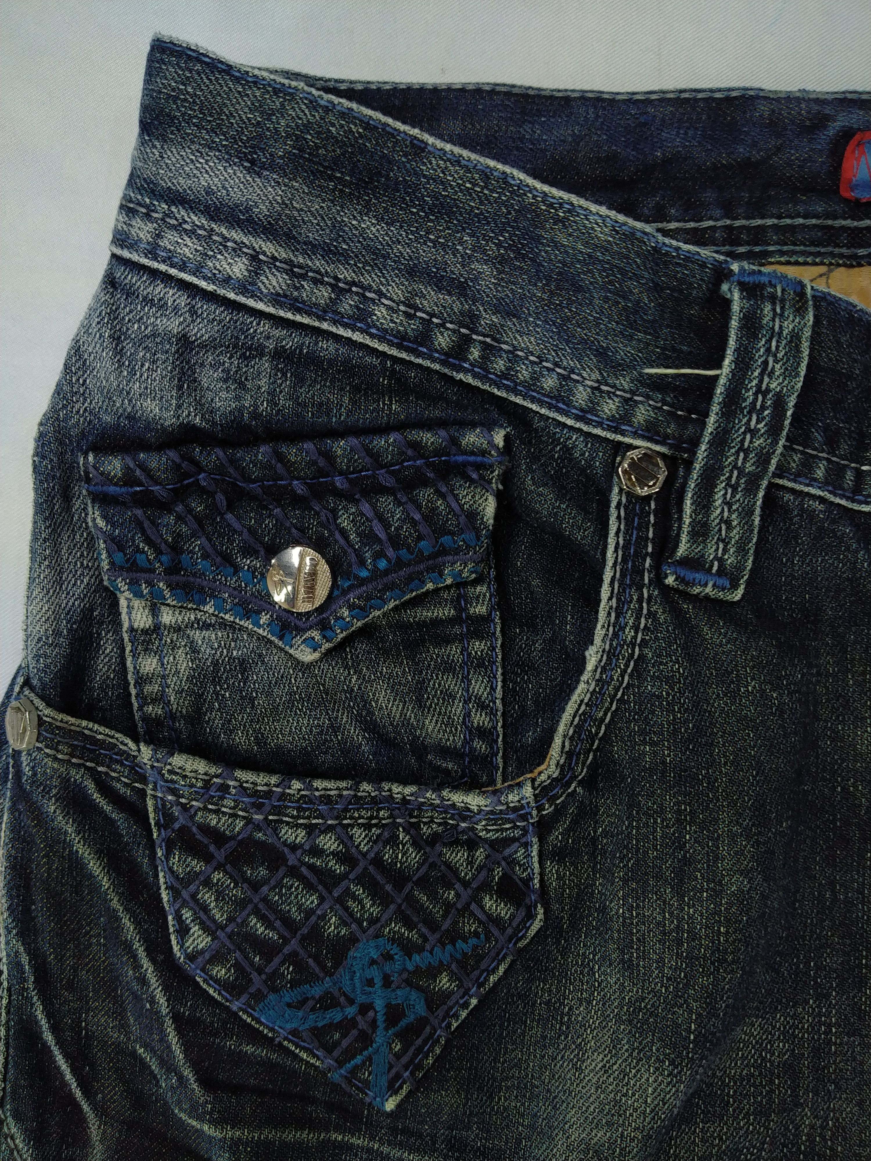 Hysteric Glamour Japanese Brand Mondo Rare Pattern Design Denim 34x34 JN091 Size US 34 / EU 50 - 14 Thumbnail