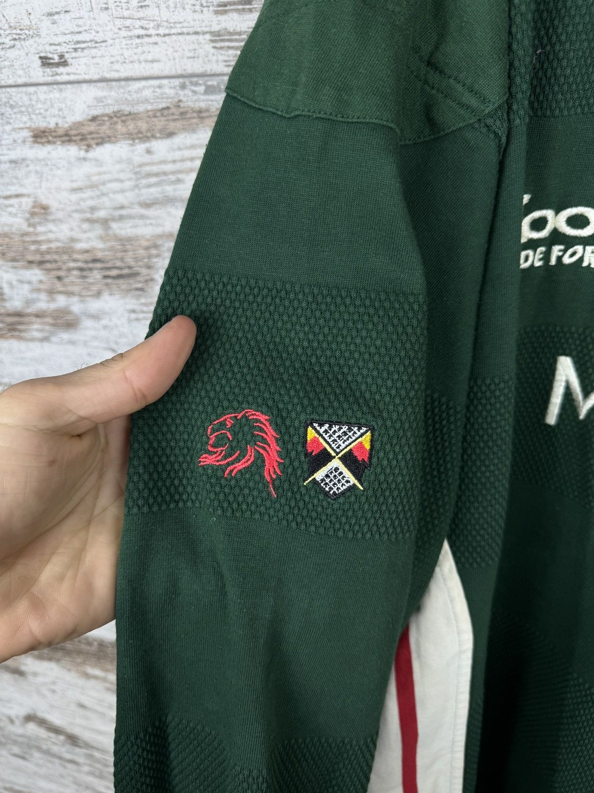 Vintage Mens Vintage KooGa London Irish rugby longsleeve sweatshirt Size US XL / EU 56 / 4 - 6 Thumbnail