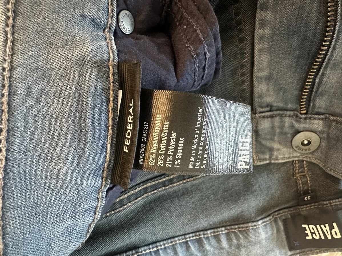 Paige Paige Blue Jeans Size US 33 - 3 Thumbnail